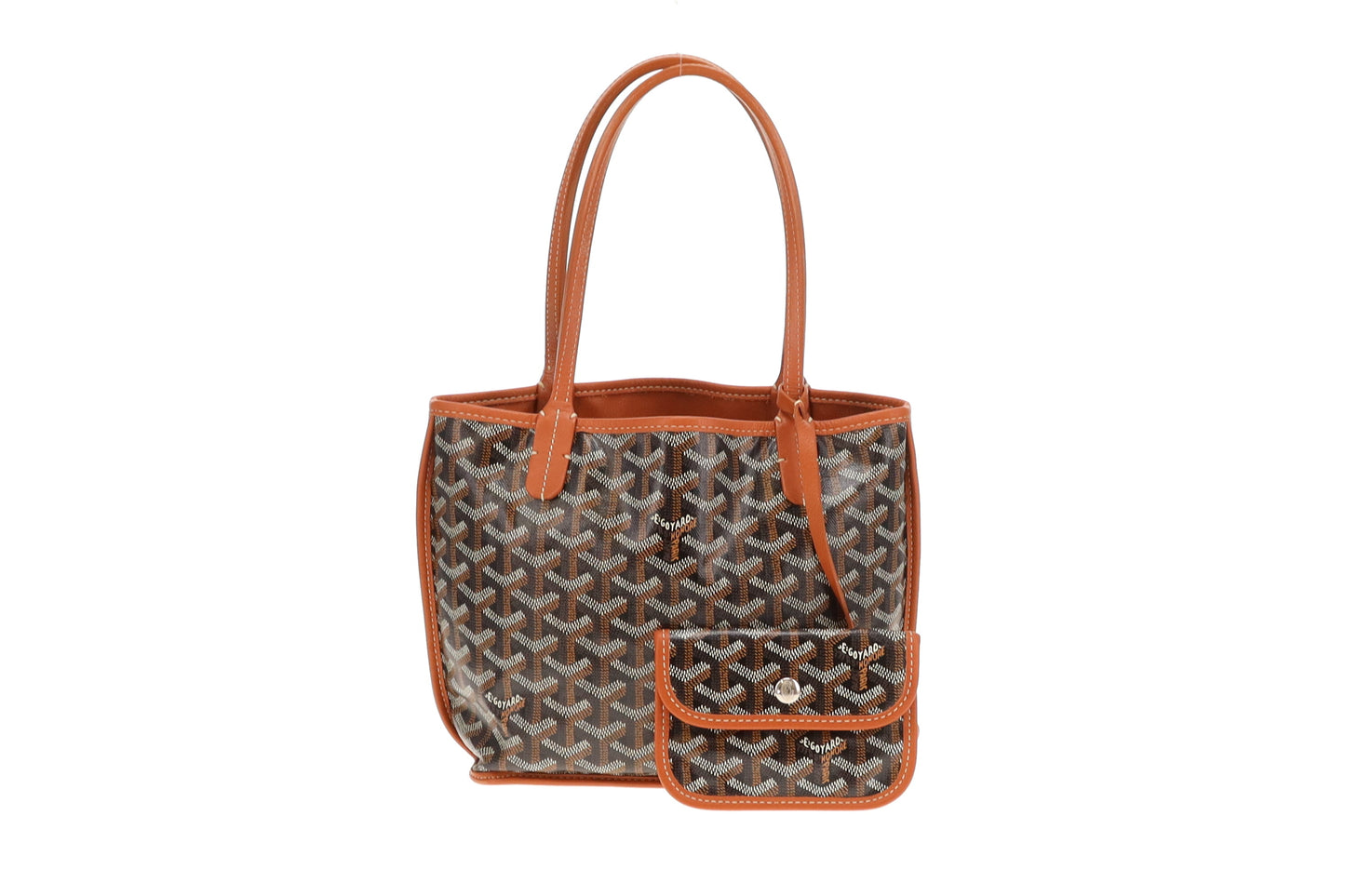 Goyard Bicolour Goyardine Reversible Anjou Mini Bag
