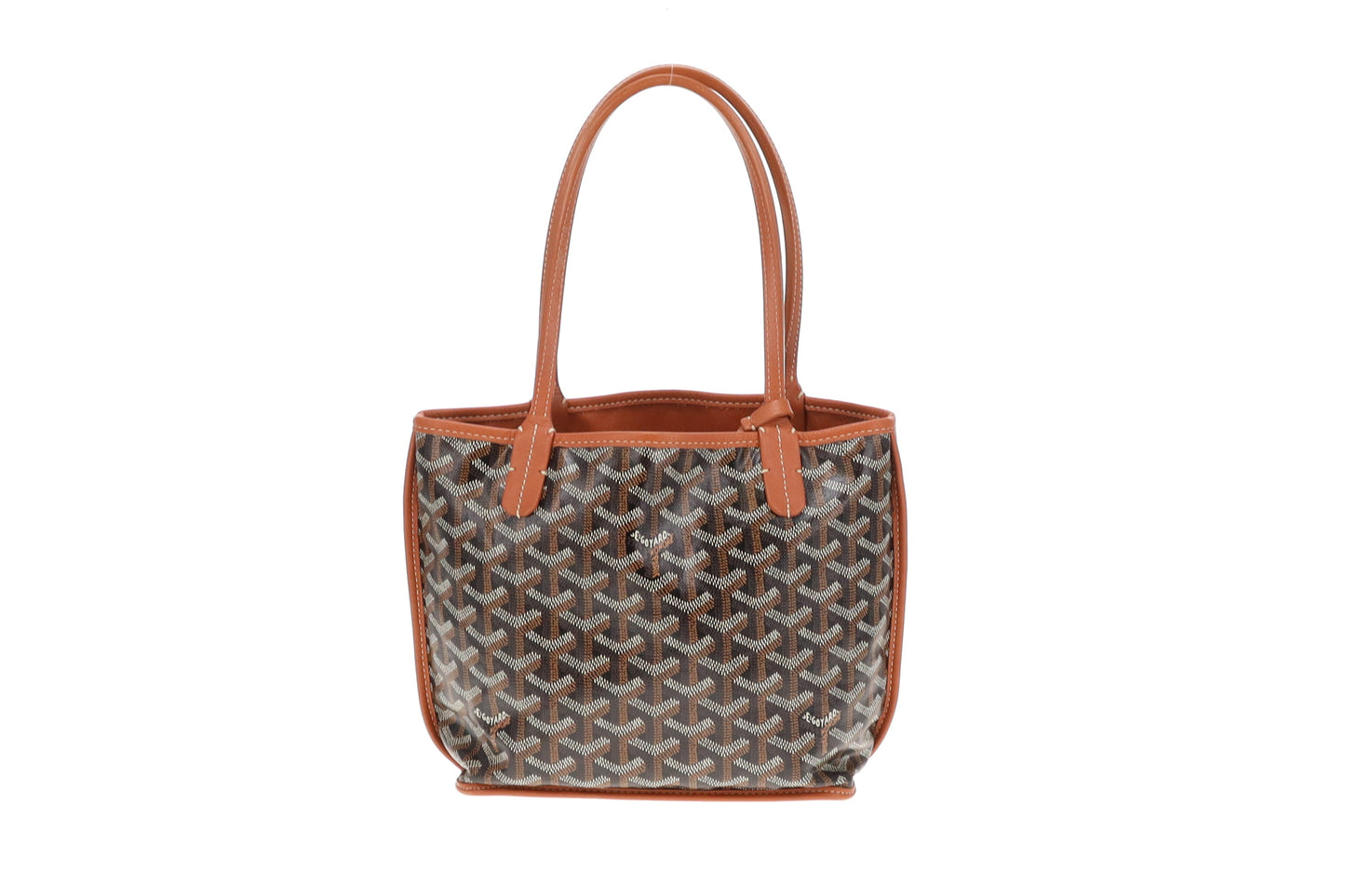 Goyard Bicolour Goyardine Reversible Anjou Mini Bag