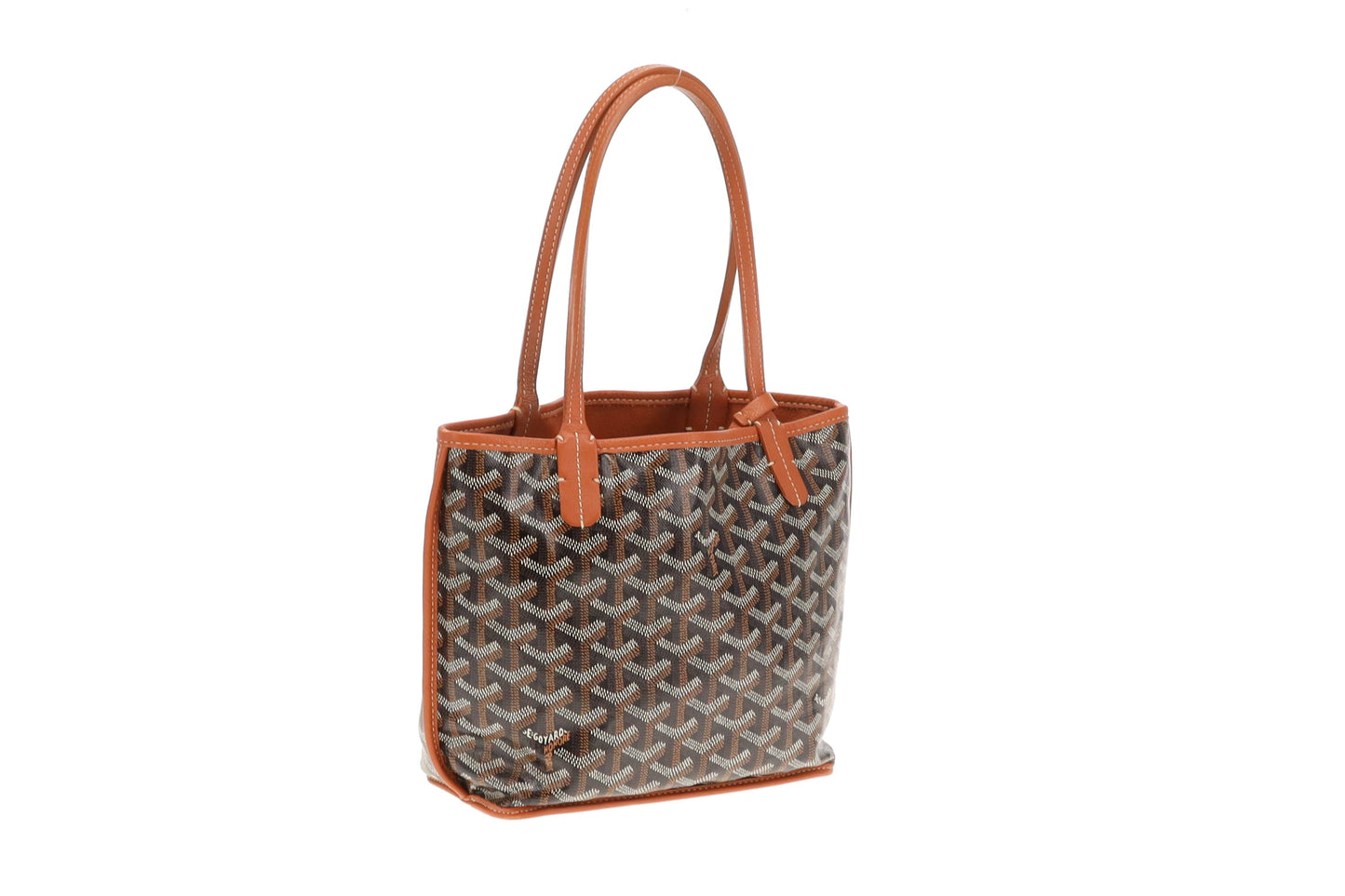Goyard Bicolour Goyardine Reversible Anjou Mini Bag