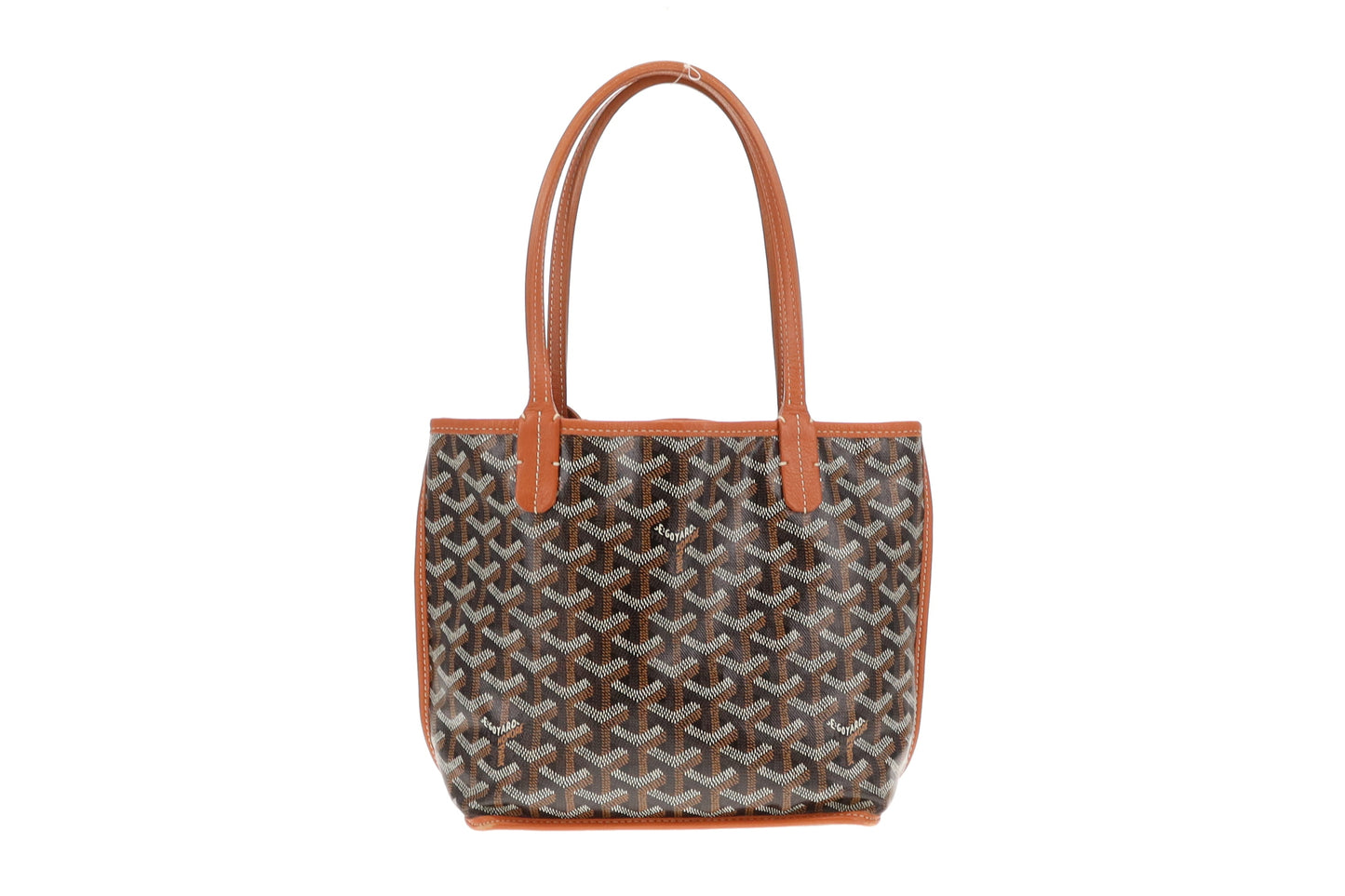 Goyard Bicolour Goyardine Reversible Anjou Mini Bag