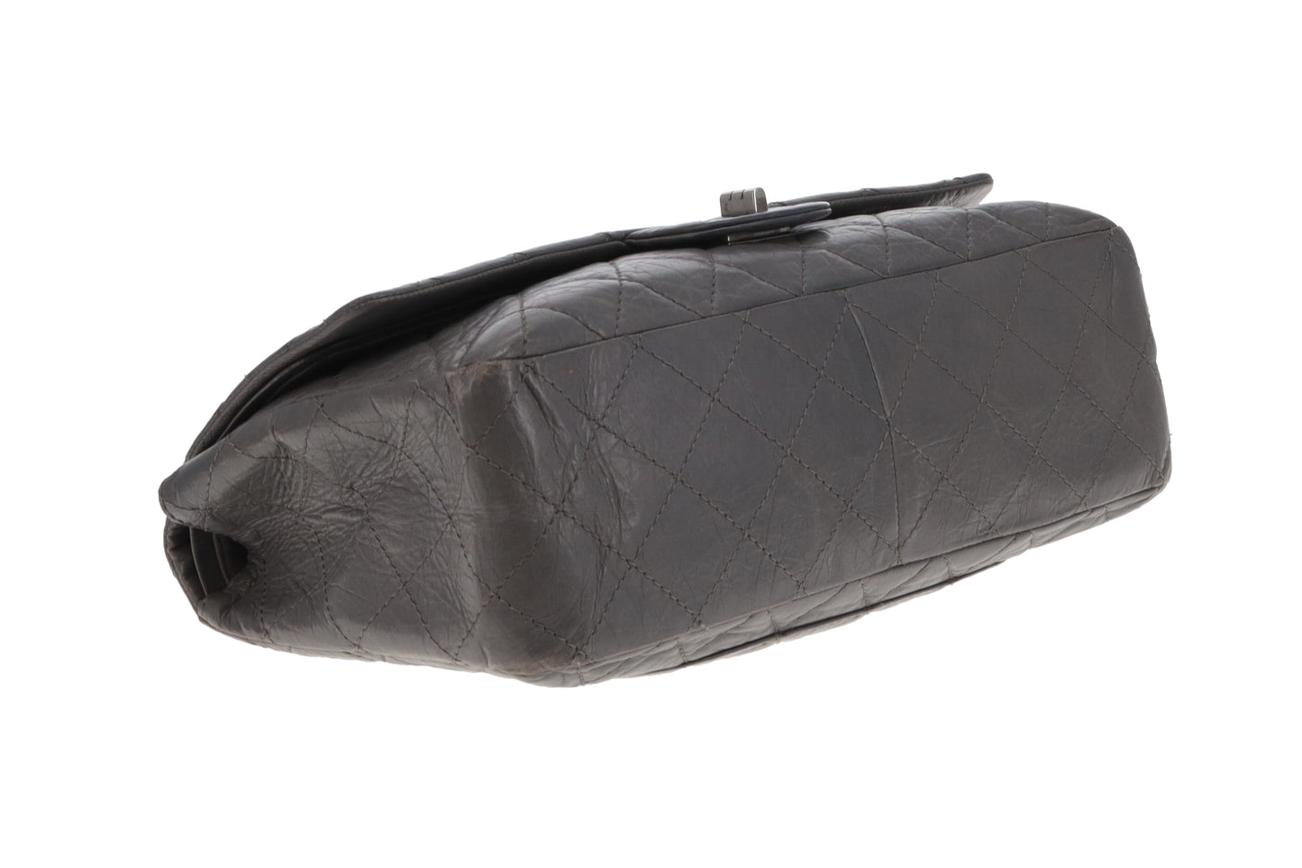 Chanel 2.55 227 Reissue Grey Crinkled Calfskin '10