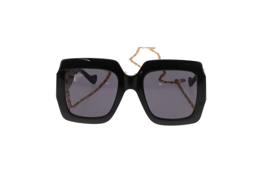 Gucci Sunglasses on Chain Black GG1022S