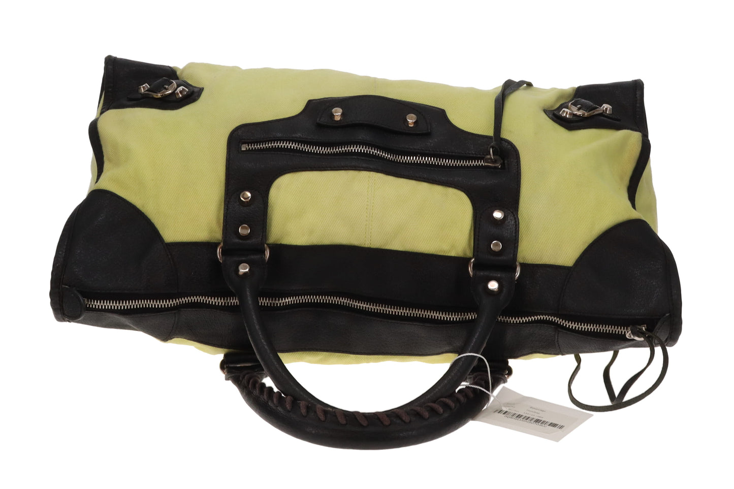 Balenciaga Motocross Classic Work Bag Canvas and Leather