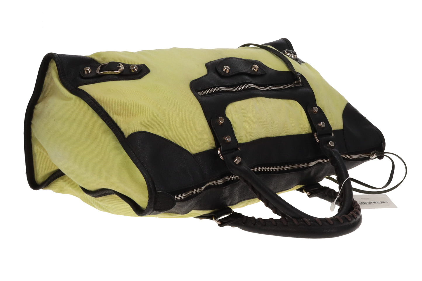 Balenciaga Motocross Classic Work Bag Canvas and Leather