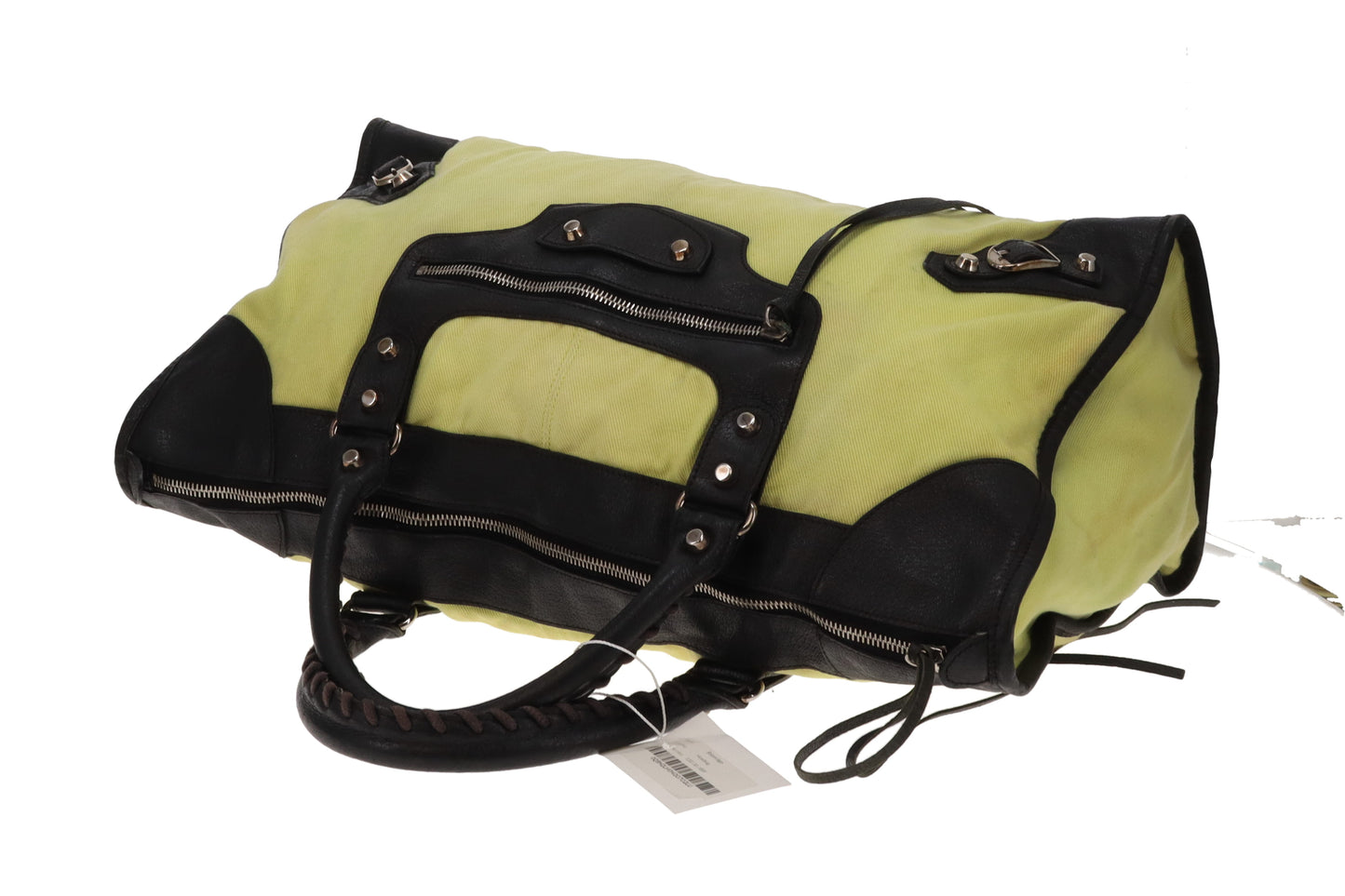 Balenciaga Motocross Classic Work Bag Canvas and Leather