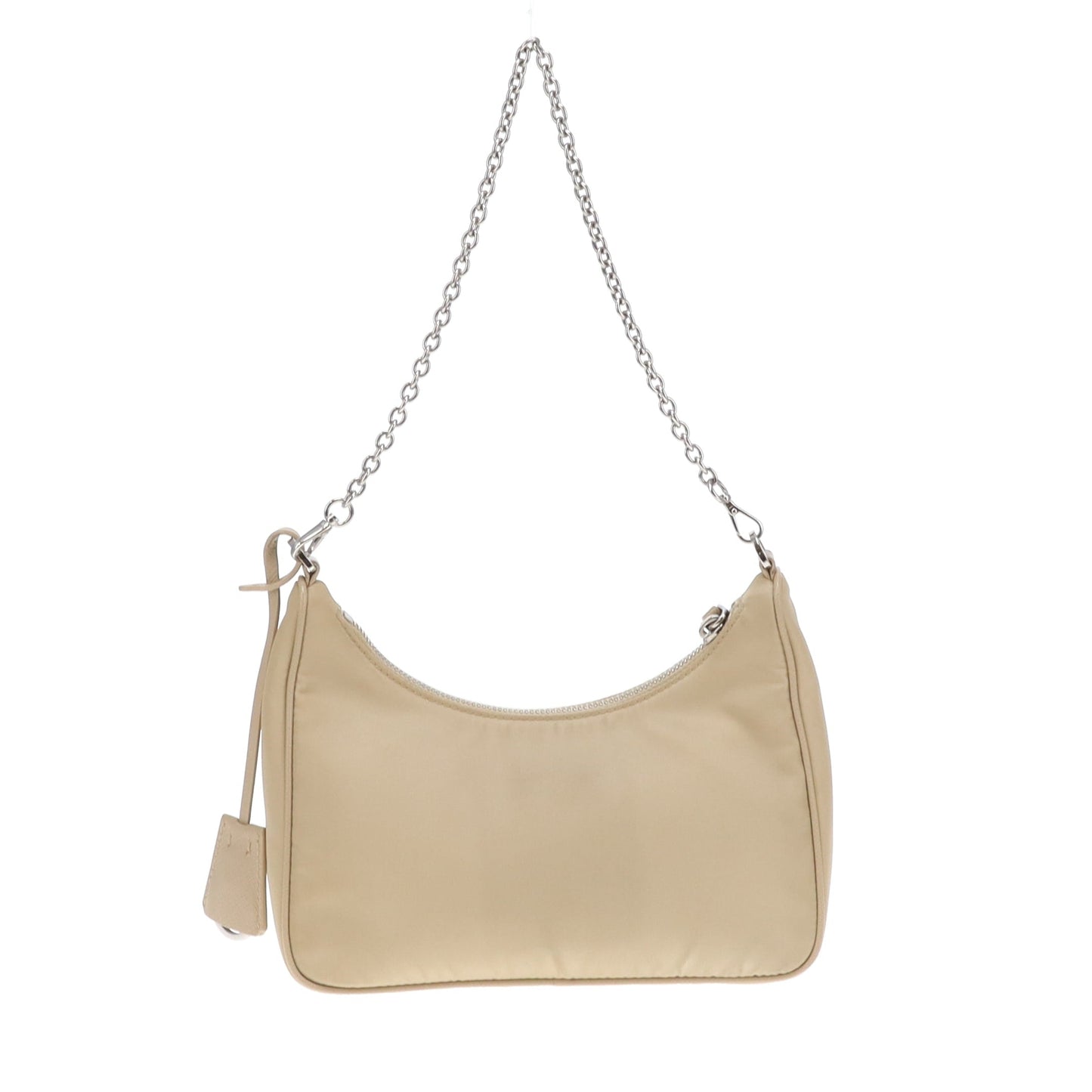 Sac bandoulière Prada Re-Edition en Re-Nylon beige