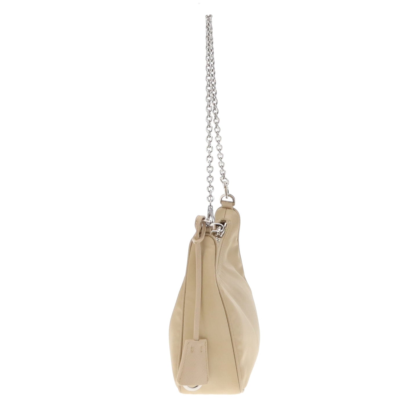 Sac bandoulière Prada Re-Edition en Re-Nylon beige