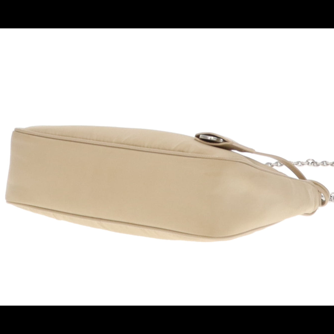 Sac bandoulière Prada Re-Edition en Re-Nylon beige