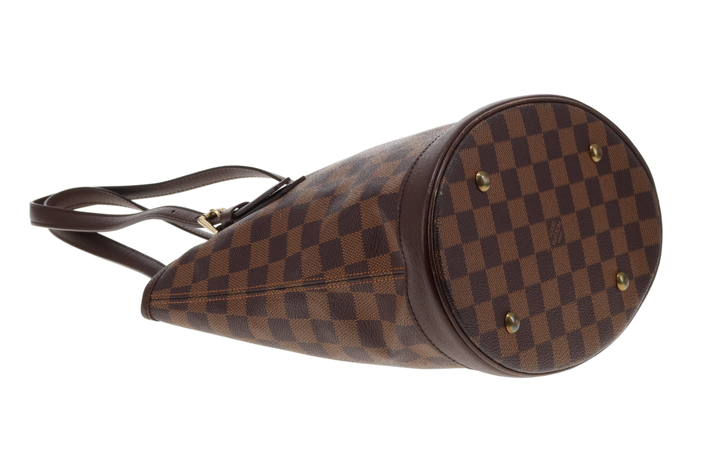 Louis Vuitton Petite Bucket Bag with Pochette Damier Ebene SP1001 - 2001
