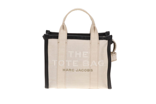 Marc Jacobs The Tote Bag Small Canavs and Leather (no strap)