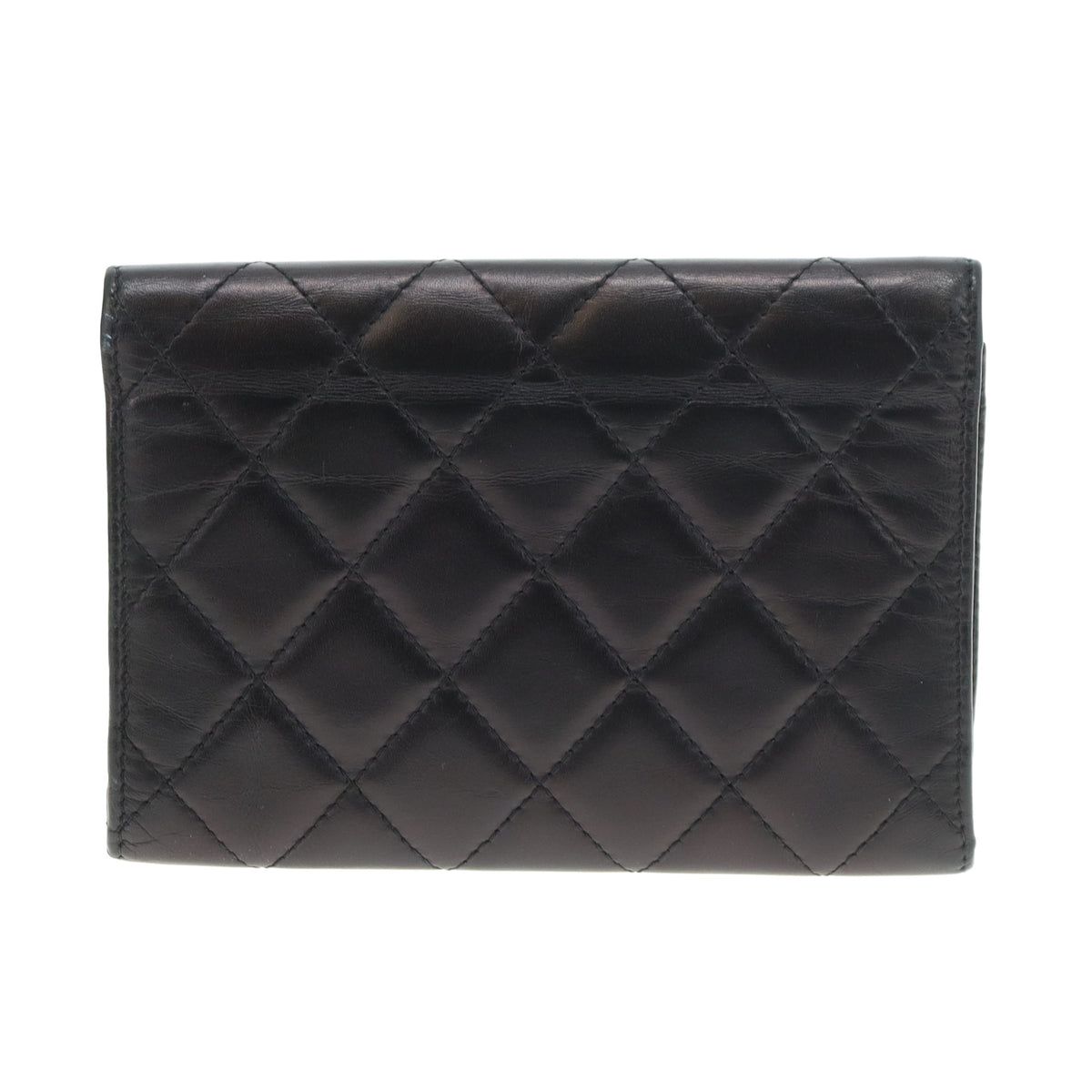 Chanel Cambon Flap Wallet Black/White 2009/10
