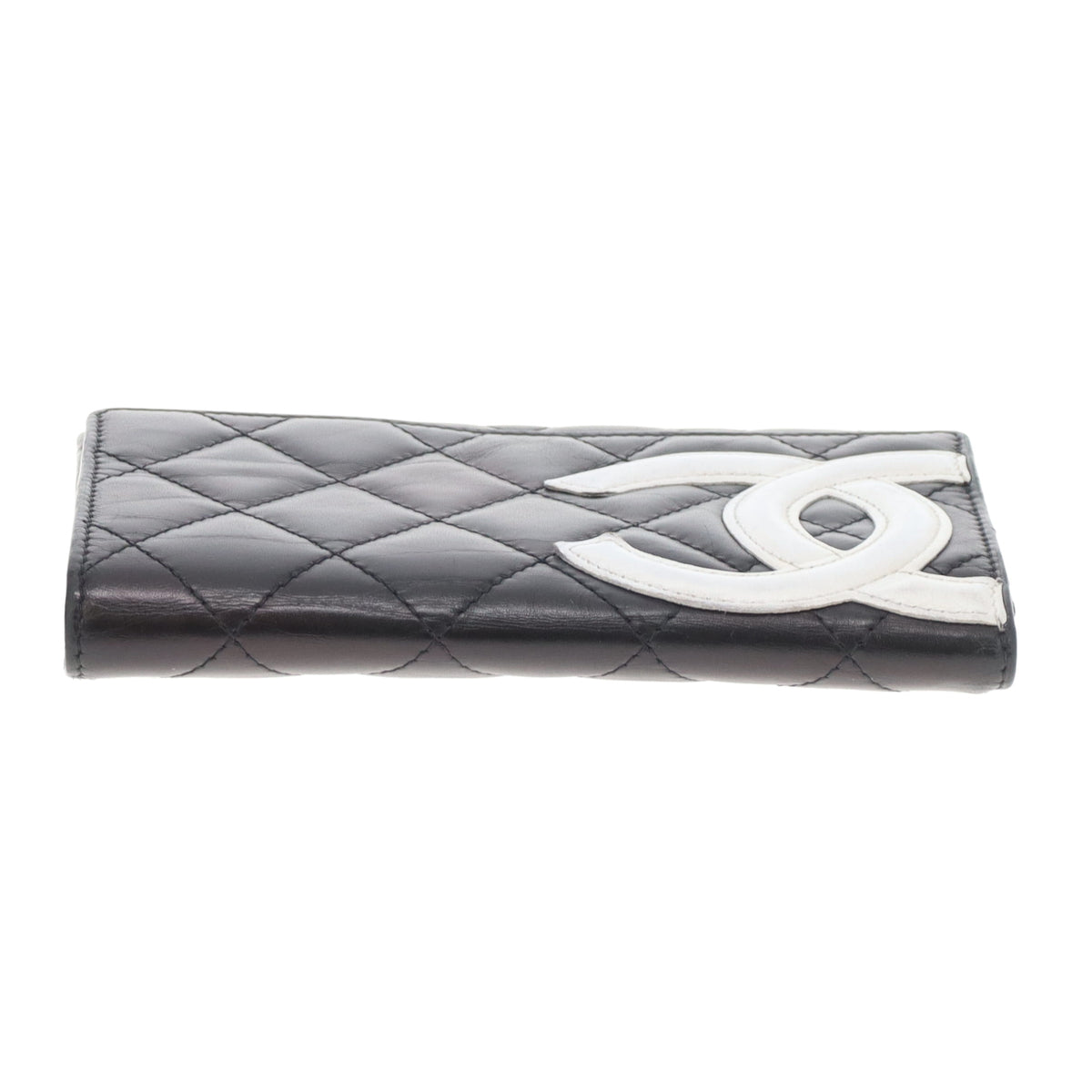 Chanel Cambon Flap Wallet Black/White 2009/10