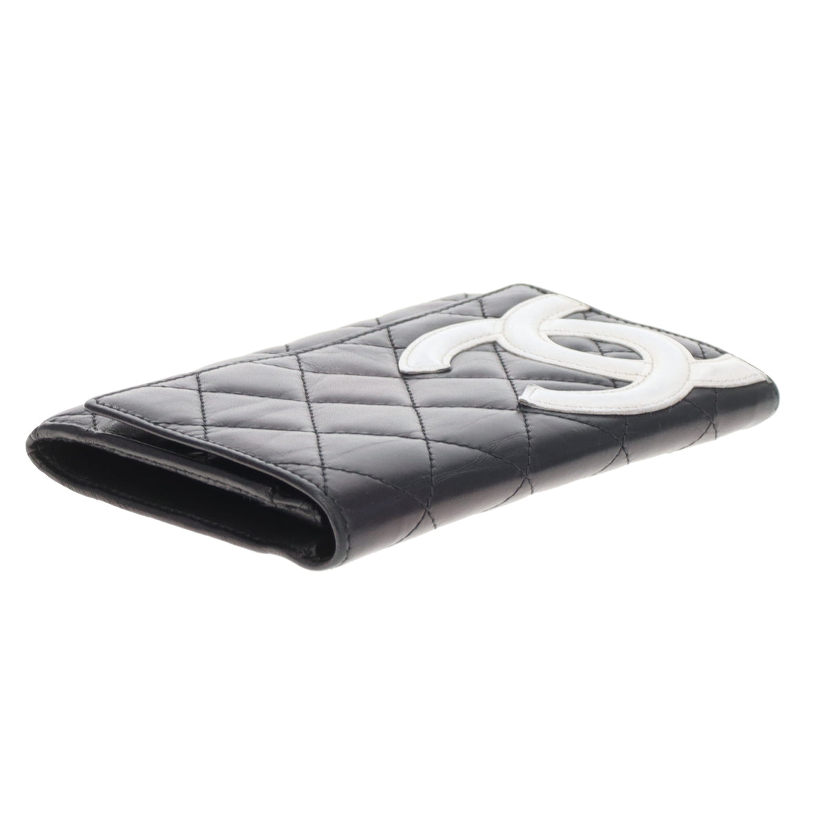 Chanel Cambon Flap Wallet Black/White 2009/10