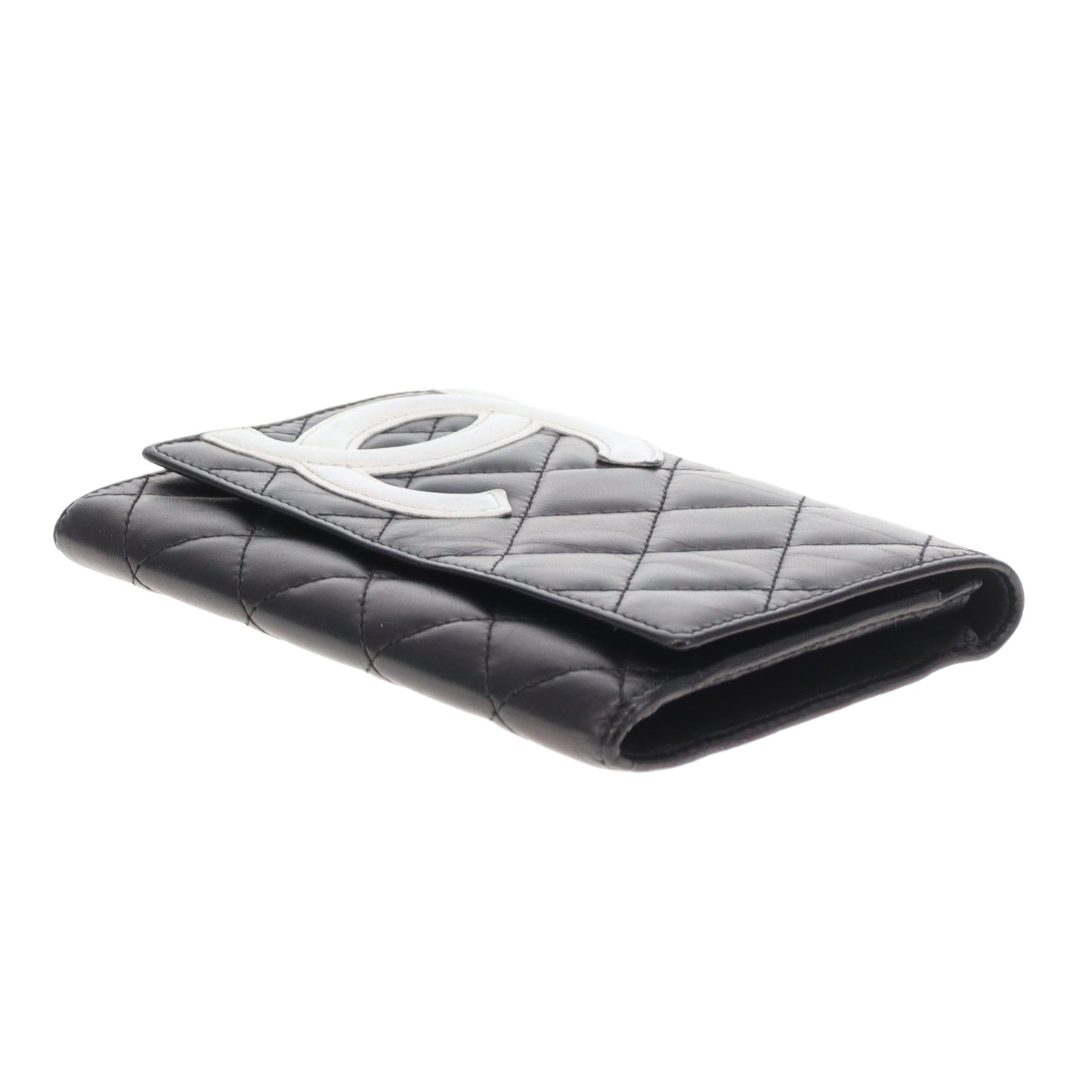 Chanel Cambon Flap Wallet Black/White 2009/10