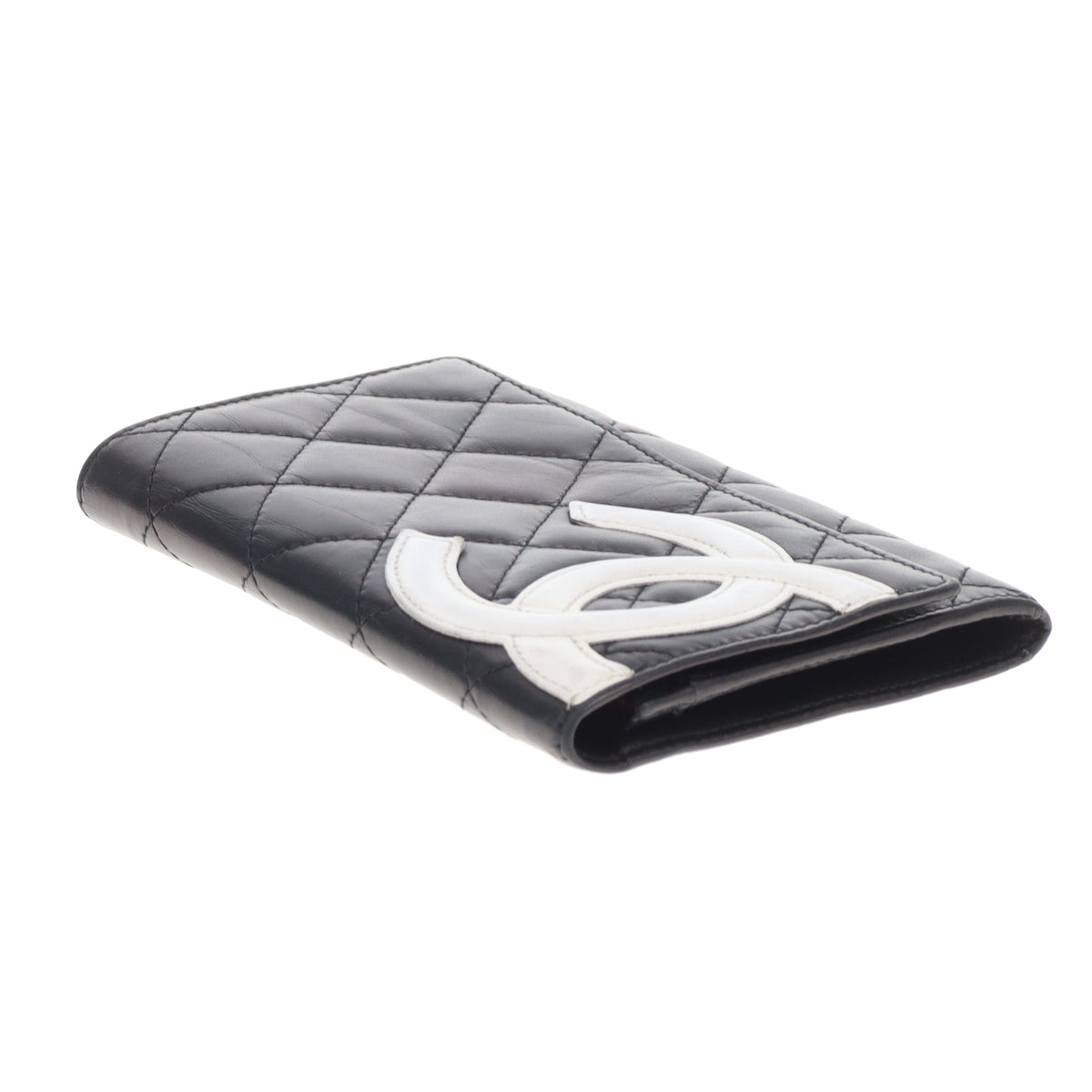 Chanel Cambon Flap Wallet Black/White 2009/10