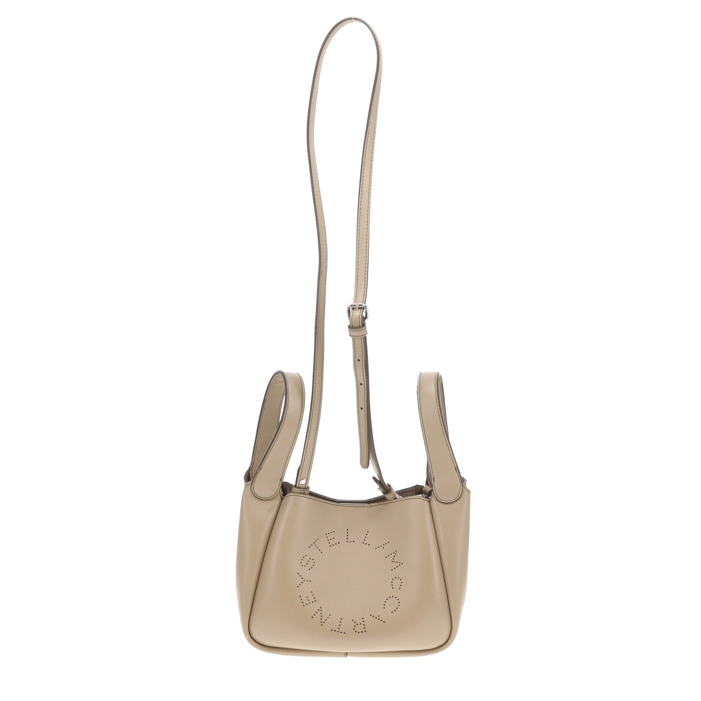 Stella McCartney Mini Logo Hammock Style Taupe