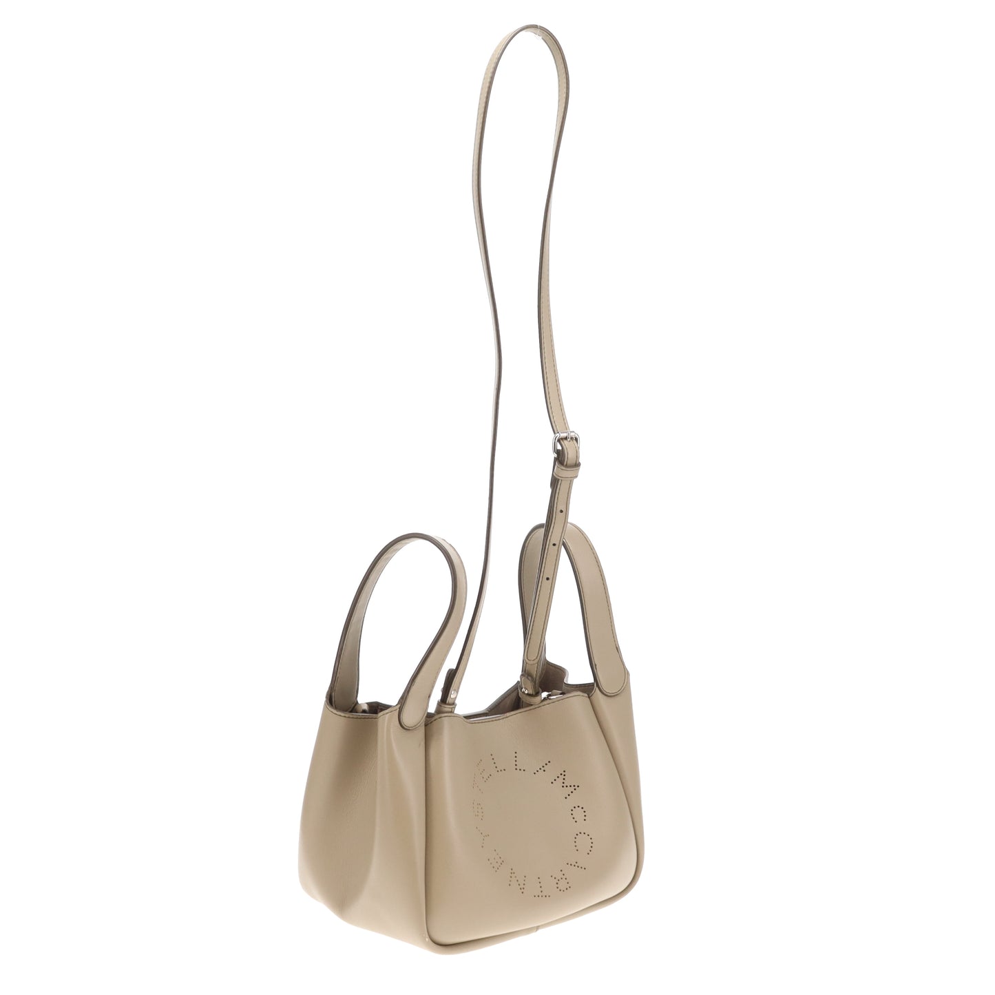 Stella McCartney Mini Logo Hammock Style Taupe