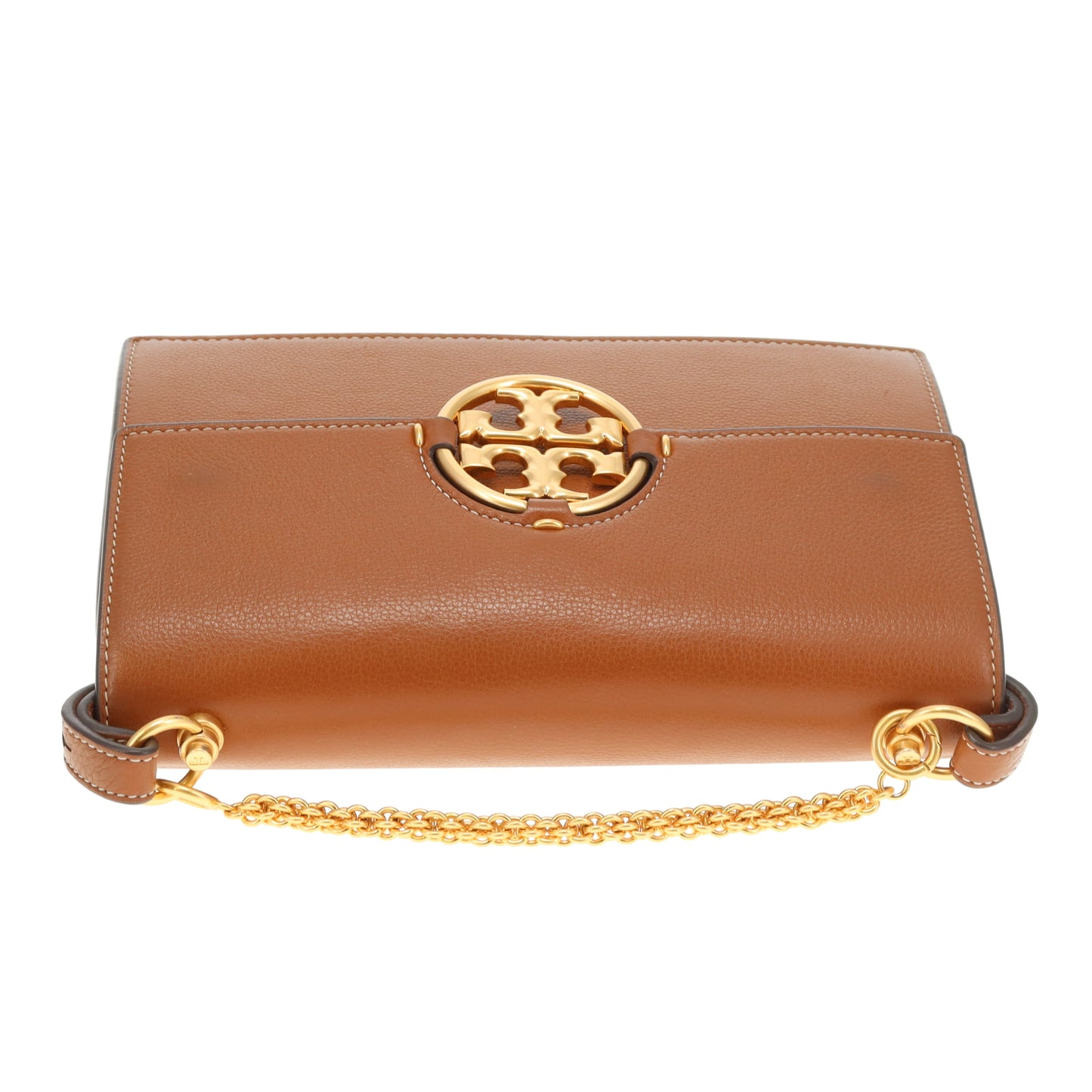 Tory Burch Miller Shoulder Bag Brown