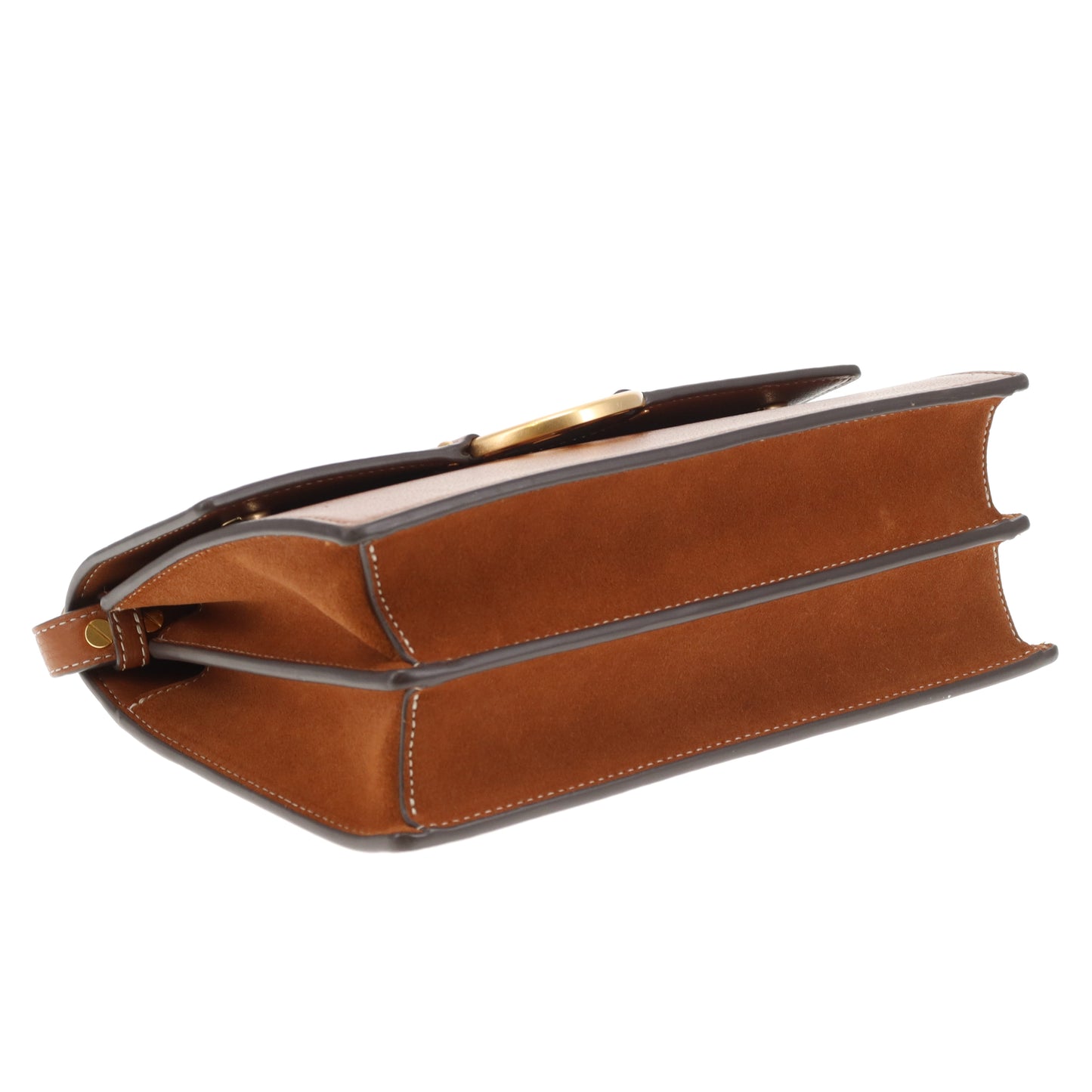 Tory Burch Miller Shoulder Bag Brown