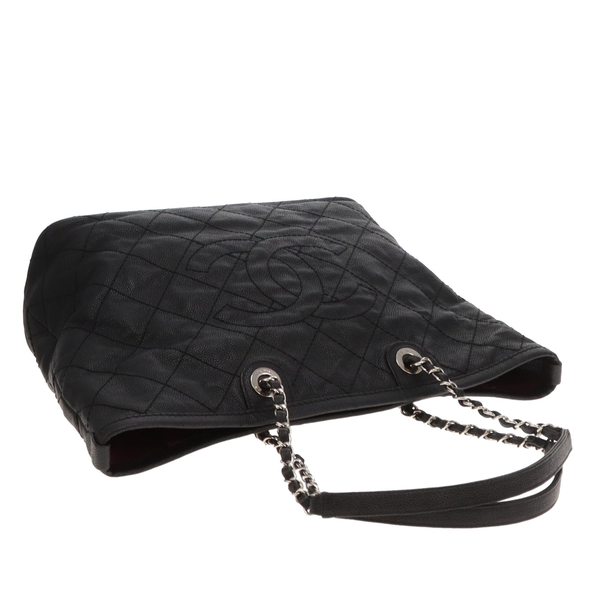 Chanel Daily Shopping Tote Black SHW 2014/15
