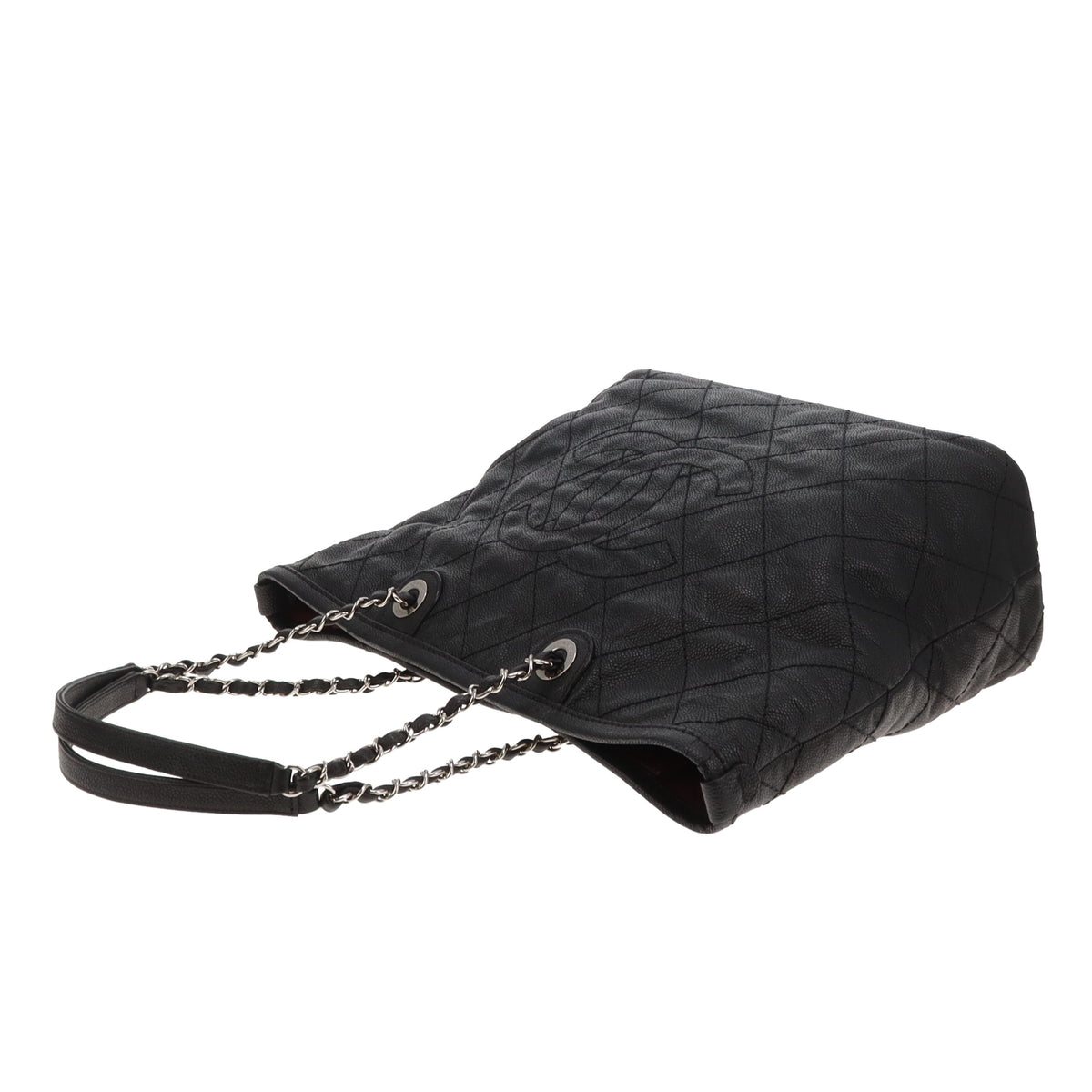 Chanel Daily Shopping Tote Black SHW 2014/15