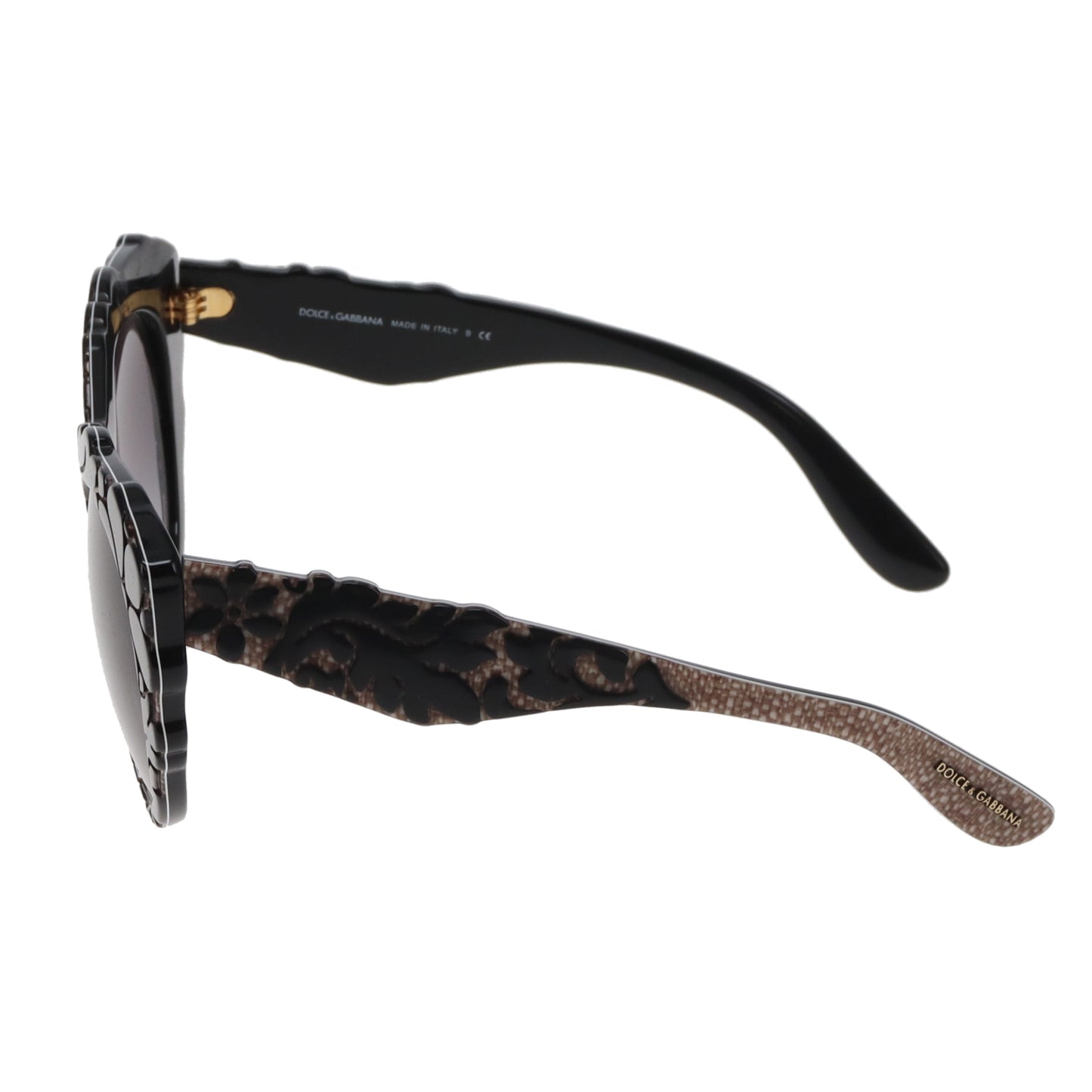 Dolce & Gabbana Lace Look Cat Eye Sunglasses DG4267