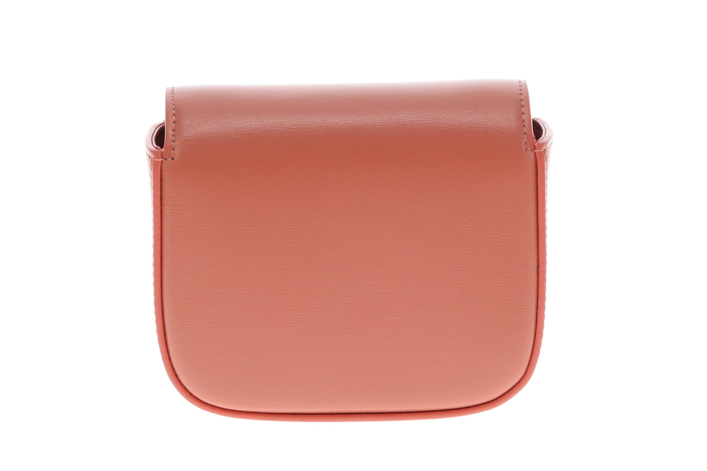 Celine Coral Red Canyon Shiny Calfskin Mini Claude 2023