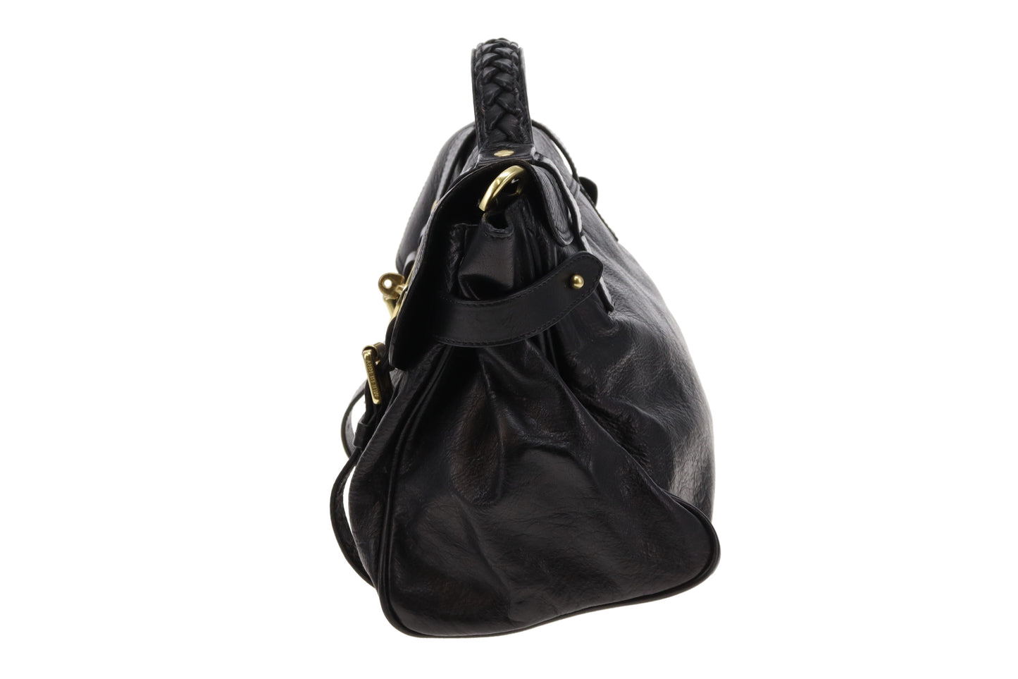 Mulberry Alexa Regular Black Glossy Leather