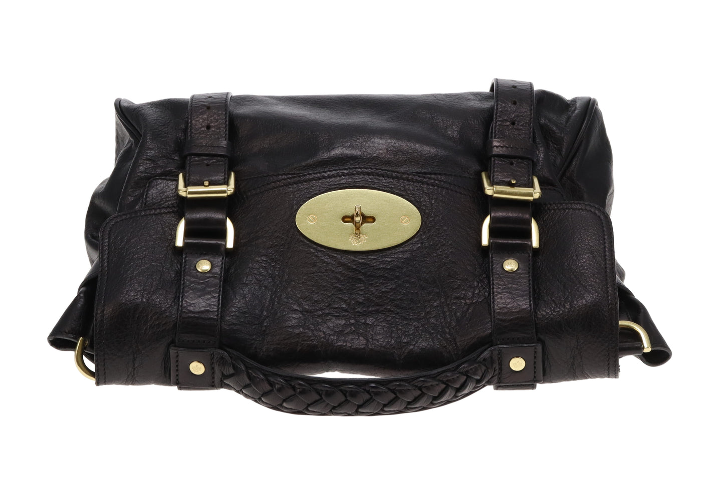 Mulberry Alexa Regular Black Glossy Leather