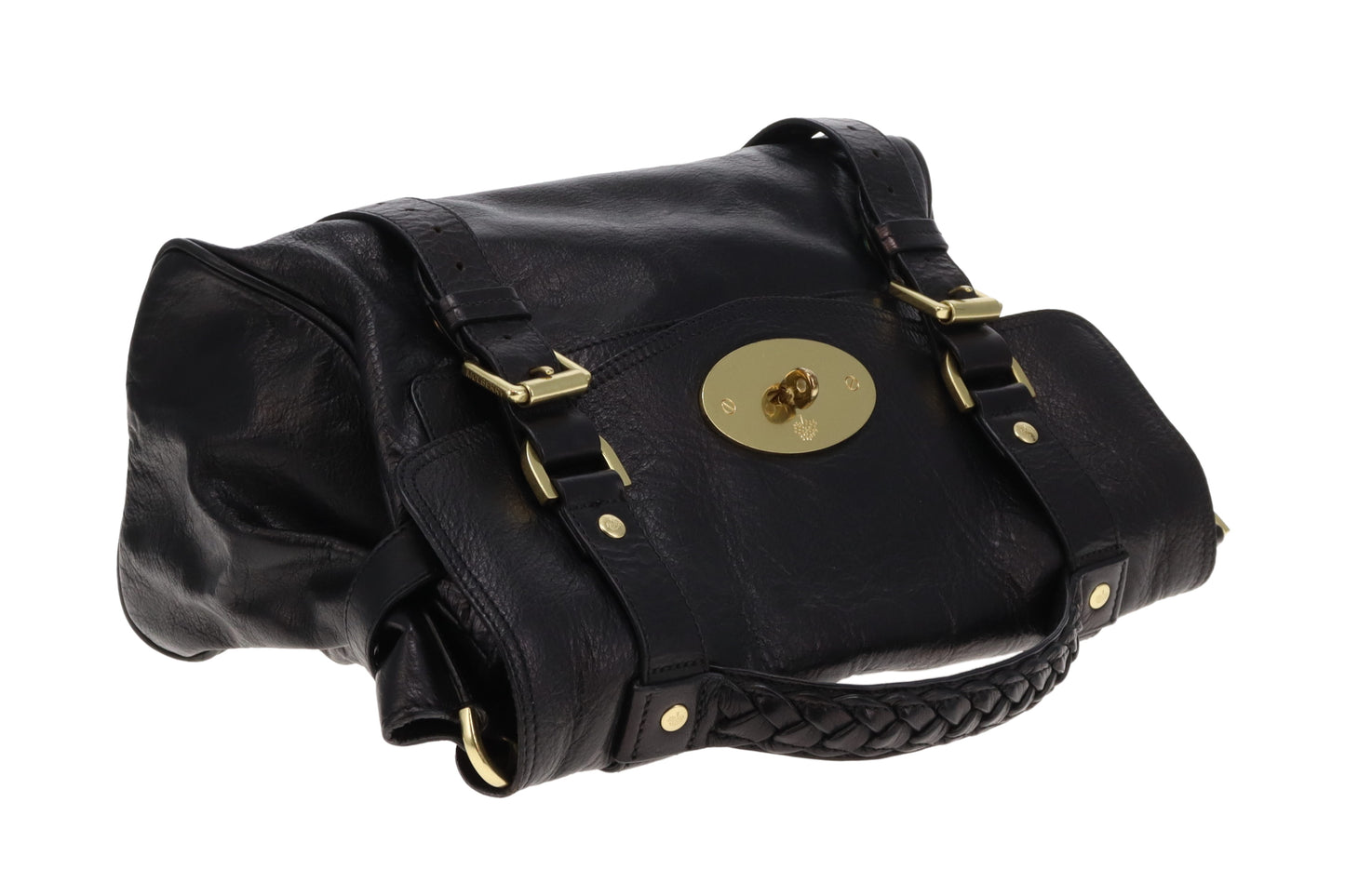 Mulberry Alexa Regular Black Glossy Leather