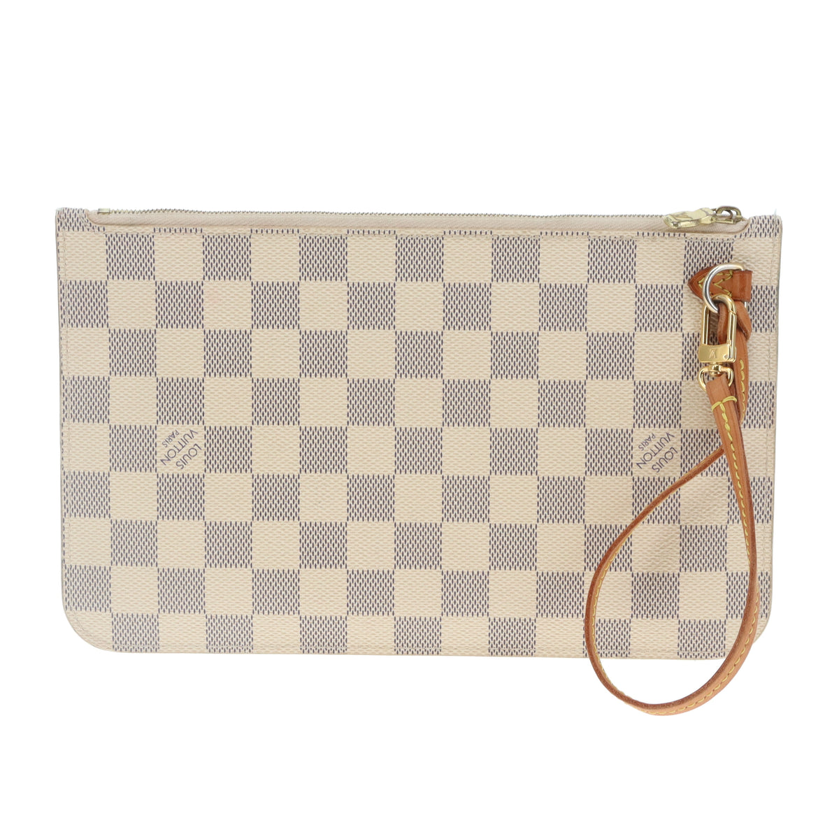 Louis Vuitton Neverfull Pochette Classic Damier Azur FL0149 - 2019