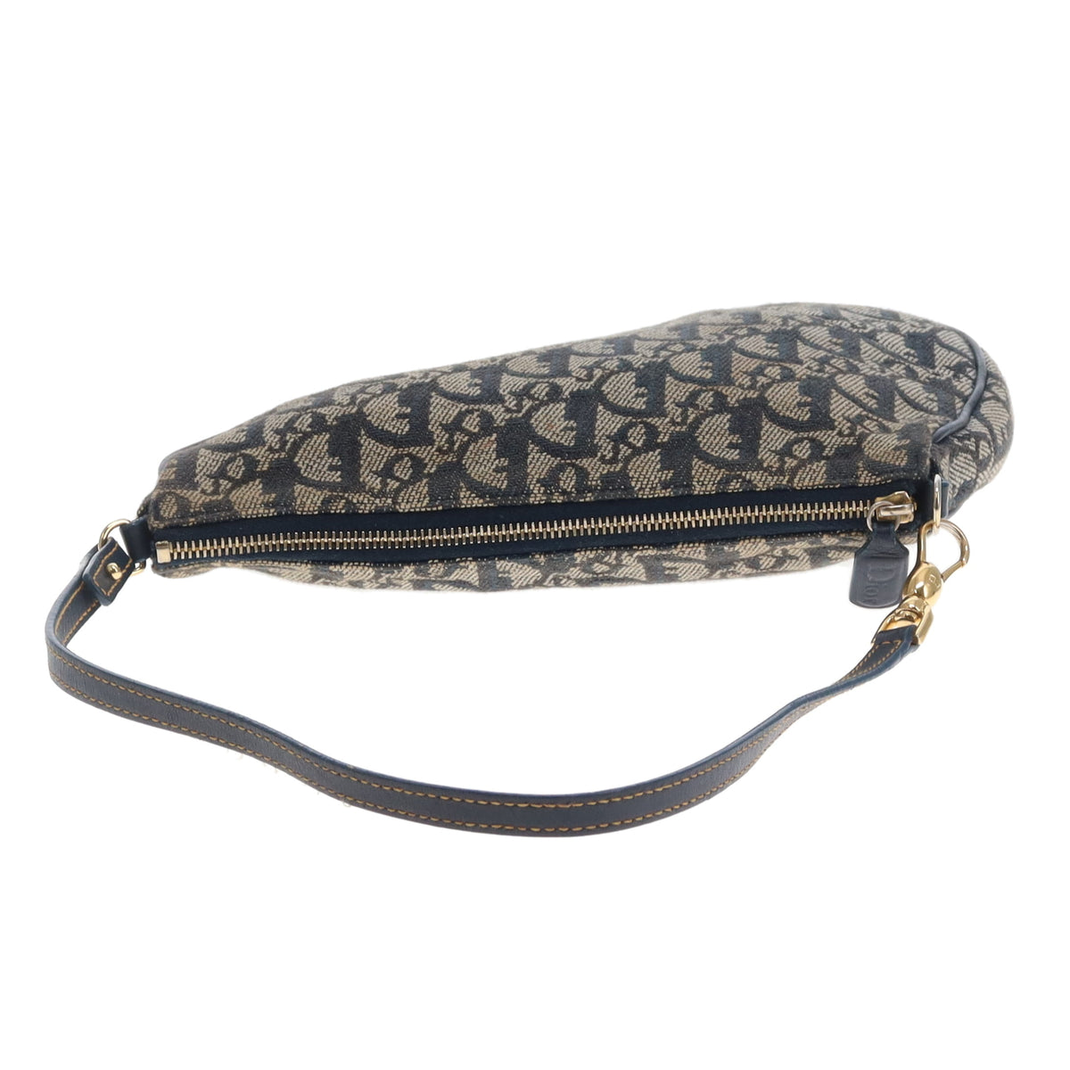 Dior Saddle Bag Pochette Navy 2003