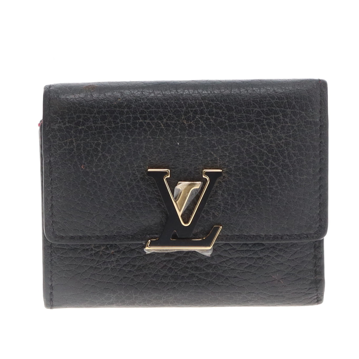 Louis Vuitton Capucines Wallet Noir RA3149