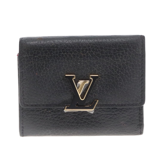 Louis Vuitton Capucines Wallet Noir RA3149