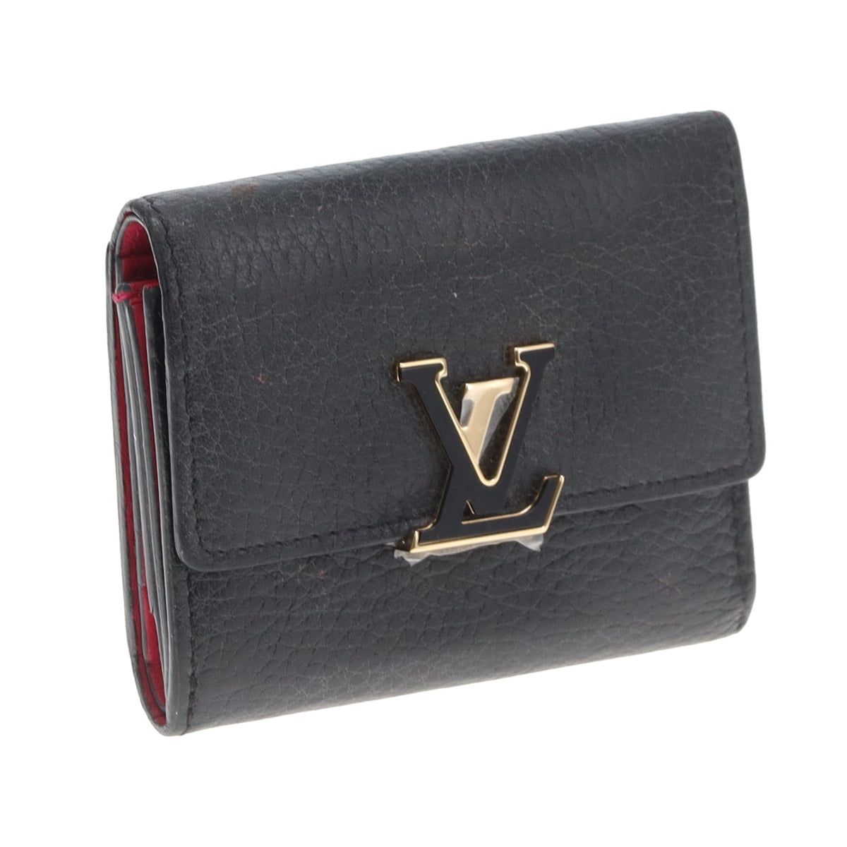Louis Vuitton Capucines Wallet Noir RA3149