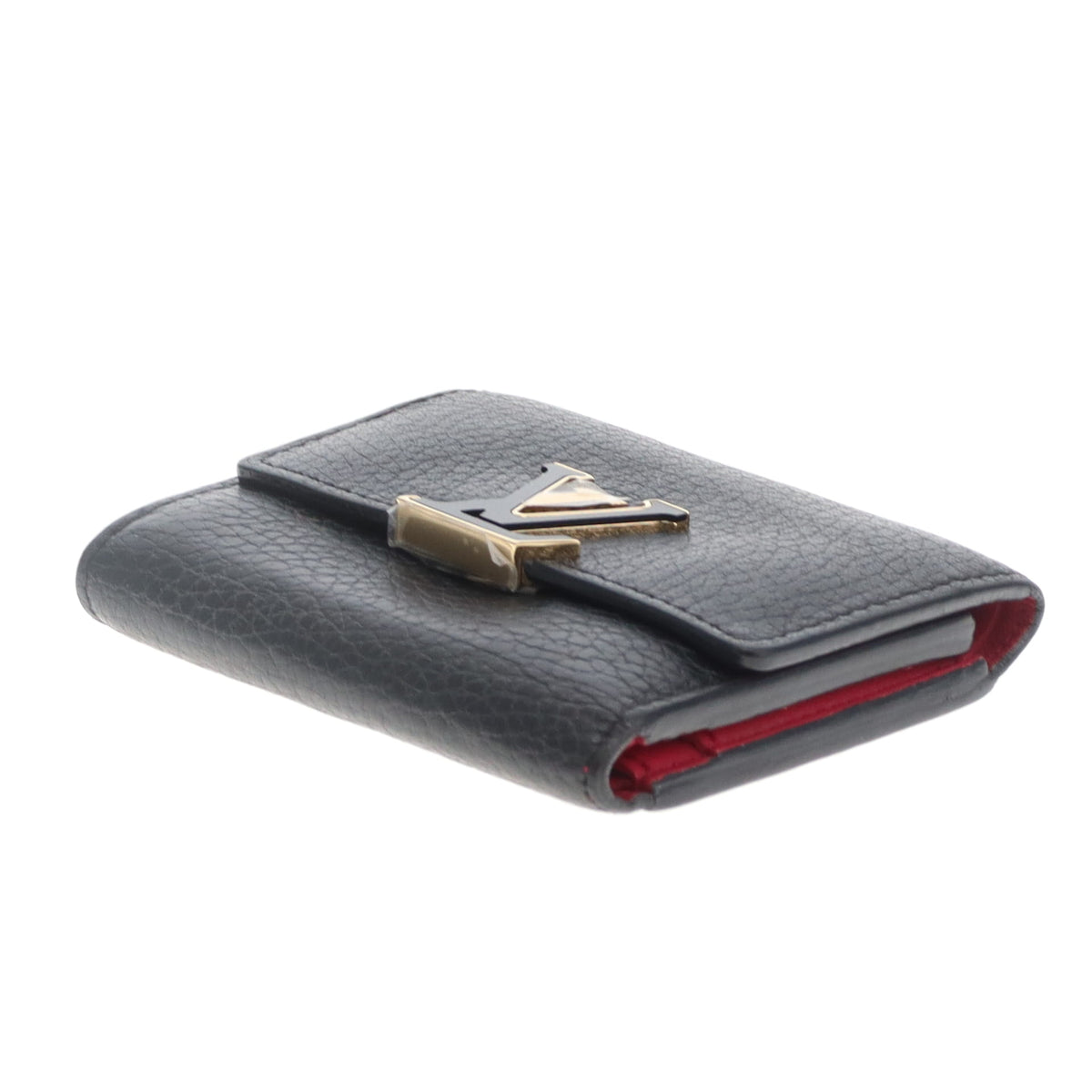 Louis Vuitton Capucines Wallet Noir RA3149