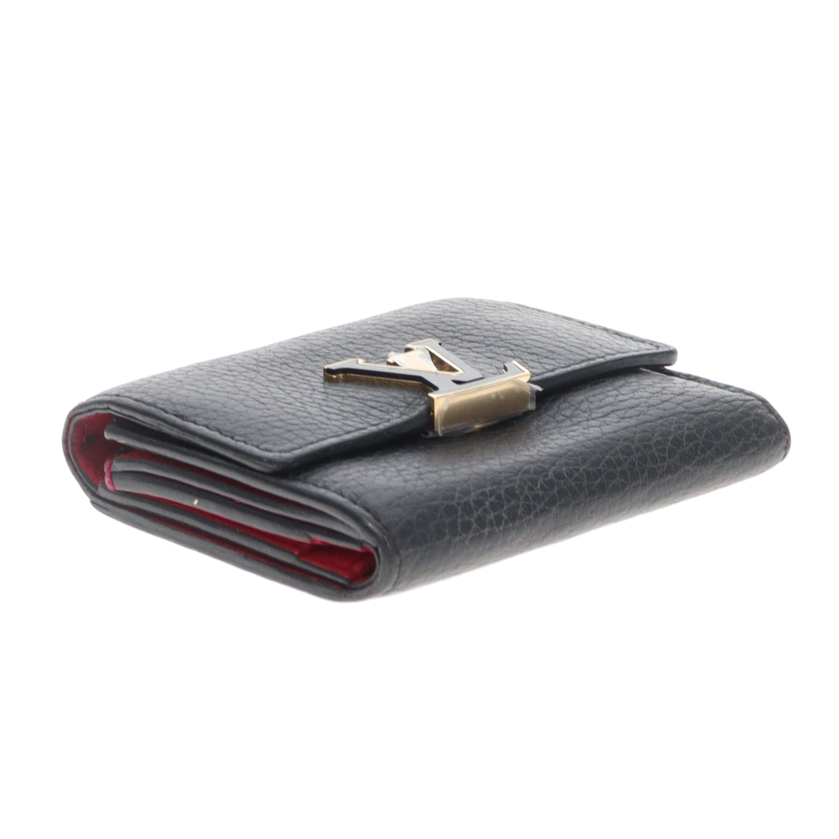 Louis Vuitton Capucines Wallet Noir RA3149