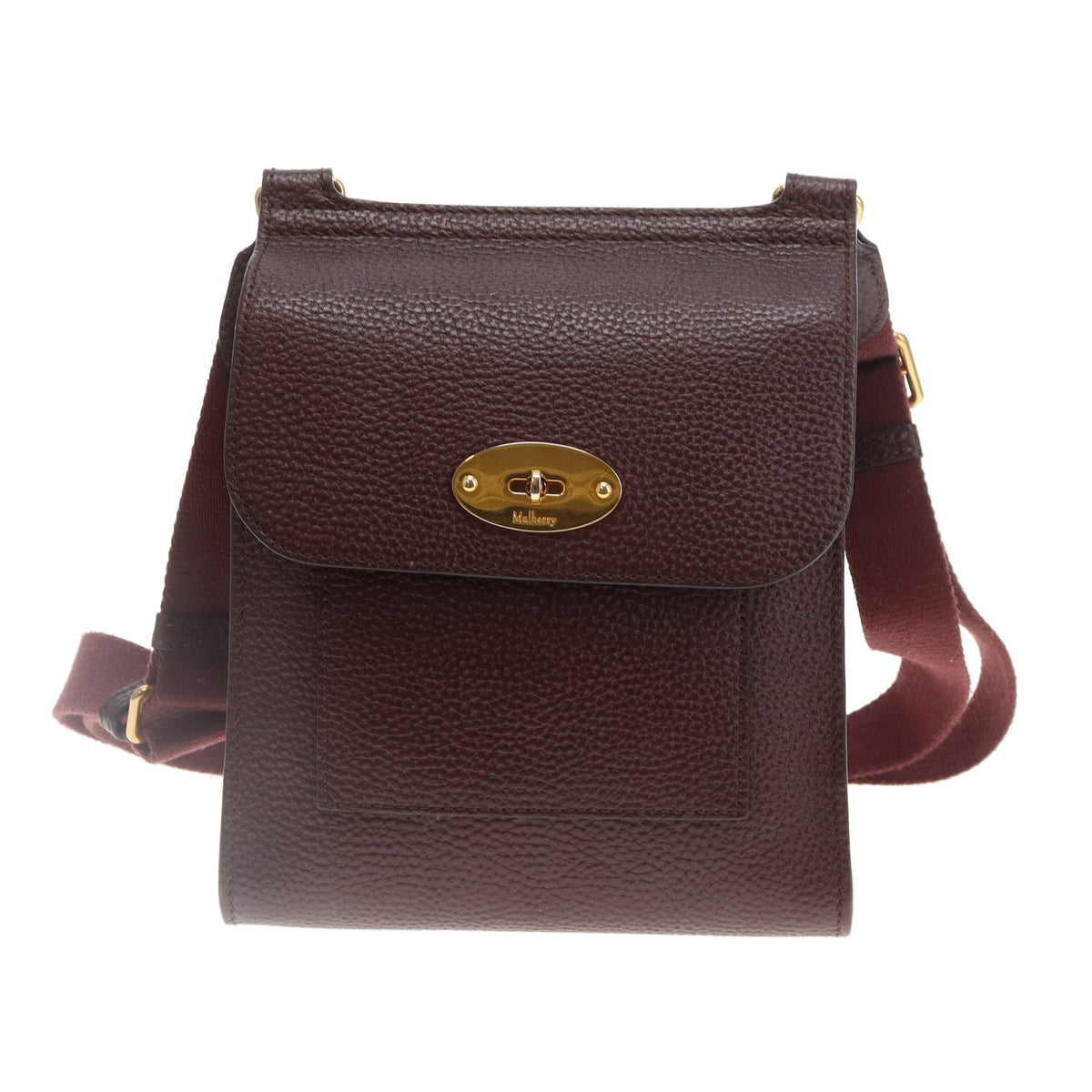 Mulberry Antony Small Oxblood Gold HW