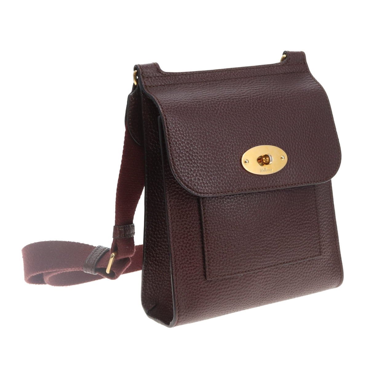 Mulberry Antony Small Oxblood Gold HW