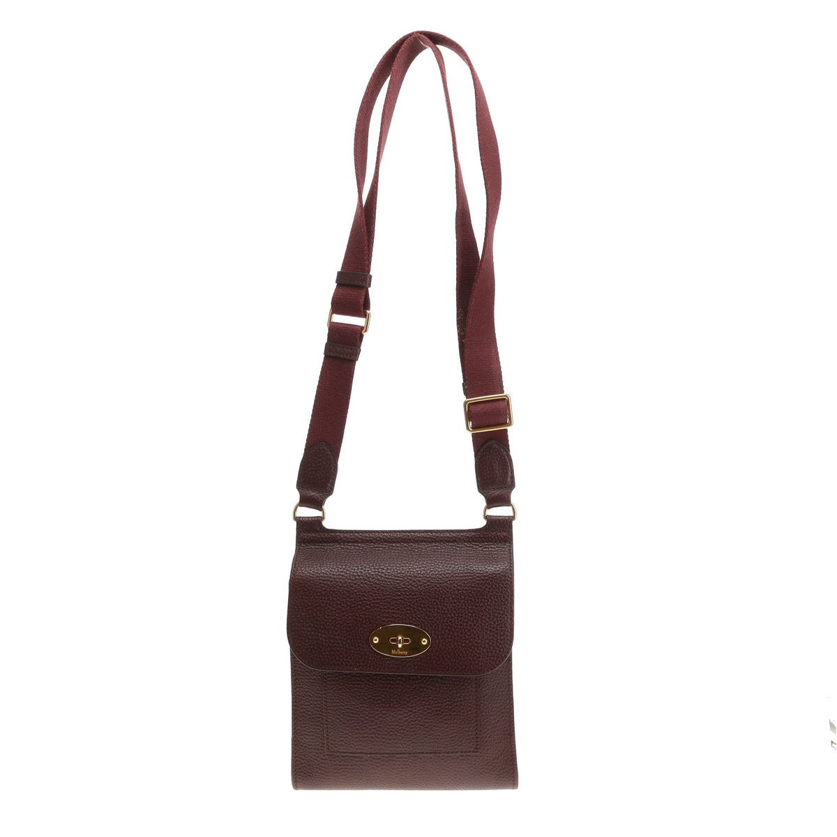 Mulberry Antony Small Oxblood Gold HW