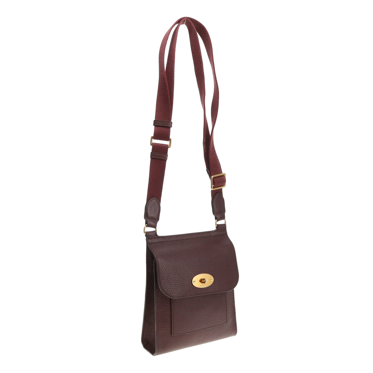 Mulberry Antony Small Oxblood Gold HW