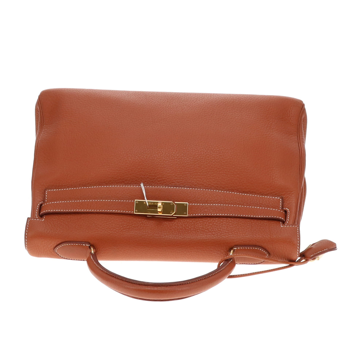 Hermes Kelly Retourne 35 Tan Clemence GHW 1999