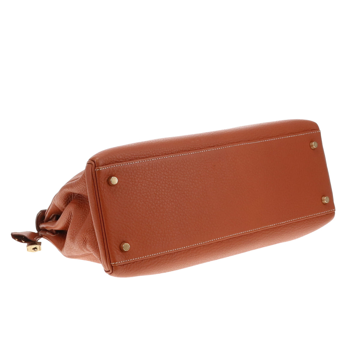 Hermes Kelly Retourne 35 Tan Clemence GHW 1999