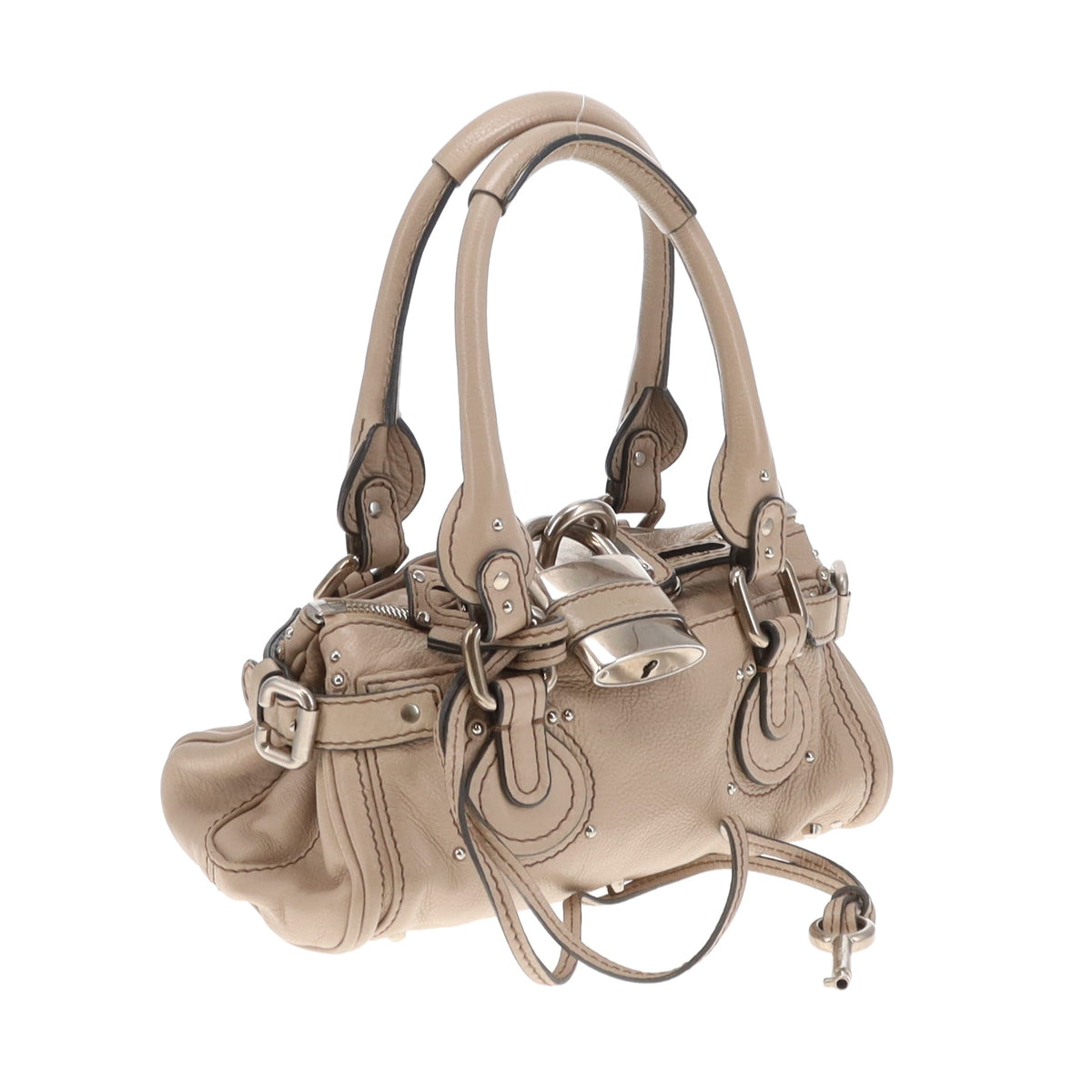 Chloe Paddington Mini Vintage Model Taupe SHW