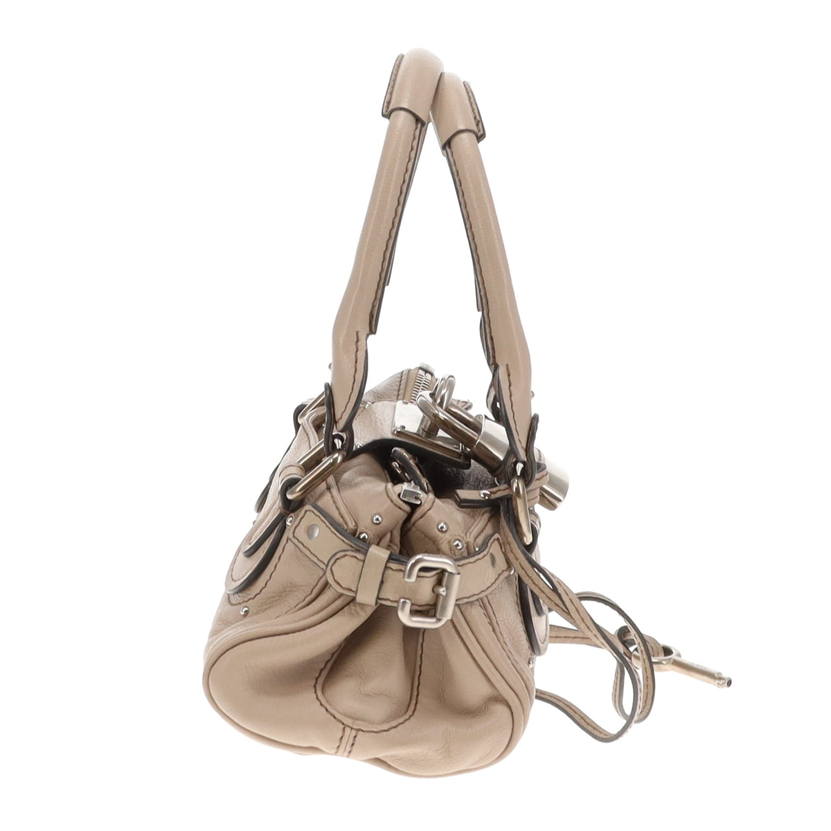 Chloe Paddington Mini Vintage Model Taupe SHW