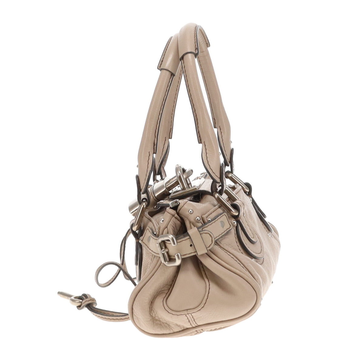 Chloe Paddington Mini Vintage Model Taupe SHW