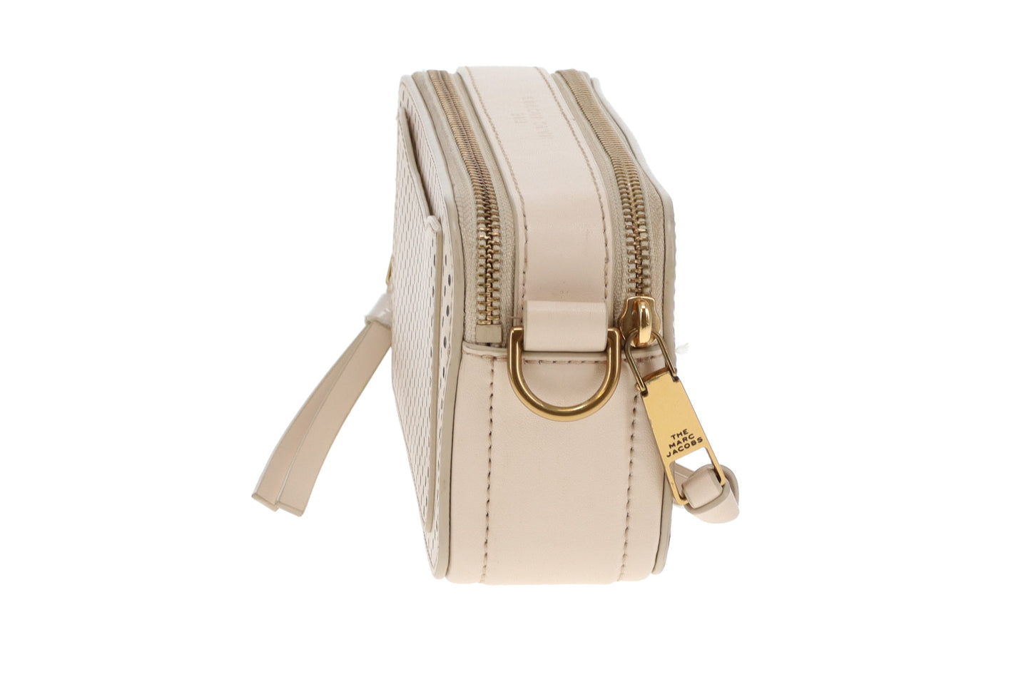 Marc Jacobs The Snapshot Beige Perforated