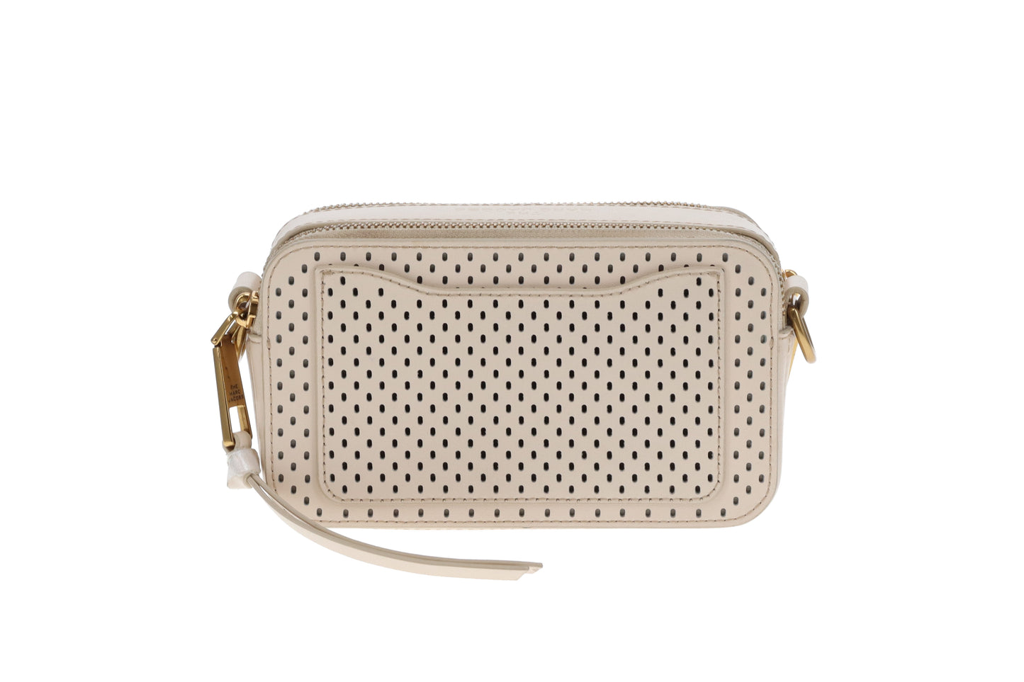 Marc Jacobs The Snapshot Beige Perforated