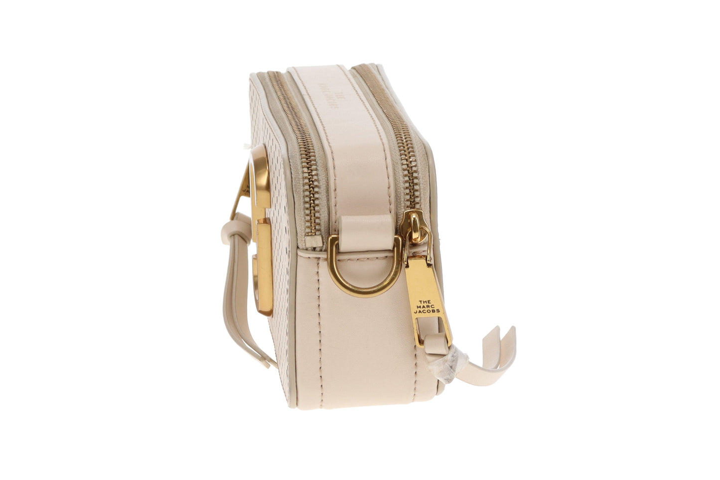 Marc Jacobs The Snapshot Beige Perforated