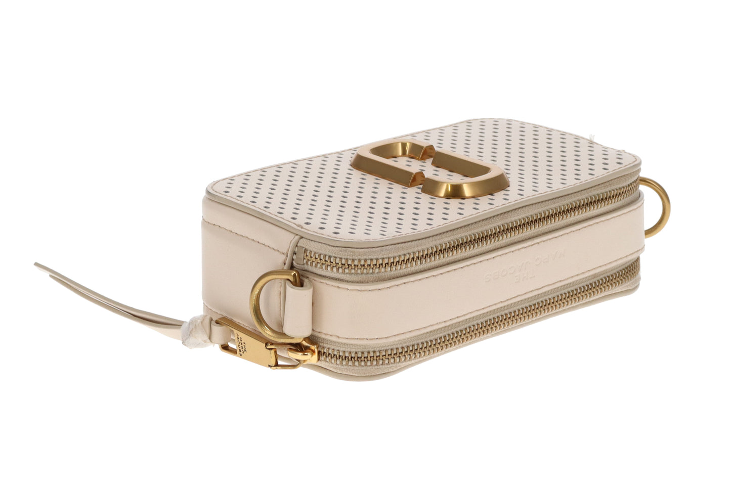 Marc Jacobs The Snapshot Beige Perforated